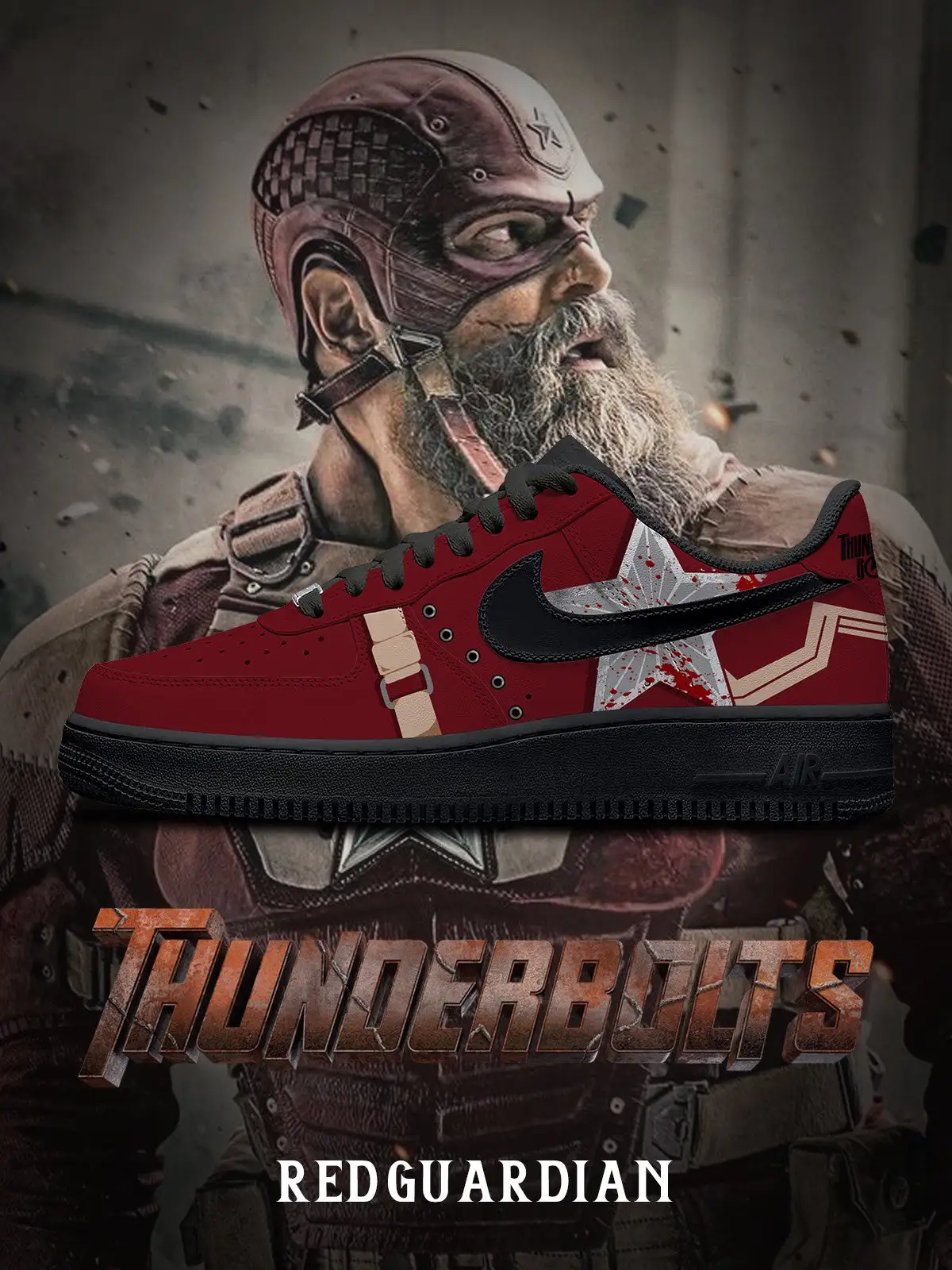 Red Guardian V.1 Custom Sneakers