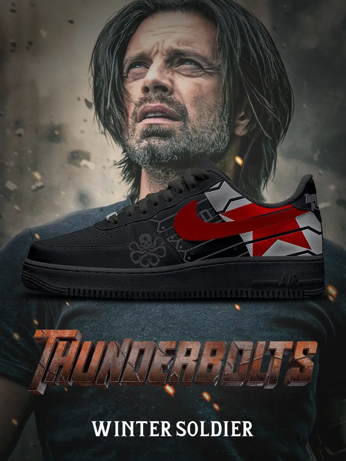 Winter Soldier V.1 Custom Sneakers