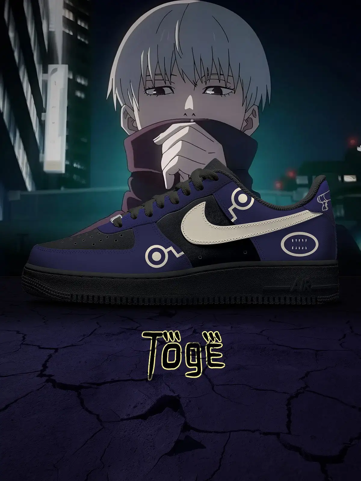 Toge Inumaki V.3 Custom Sneakers