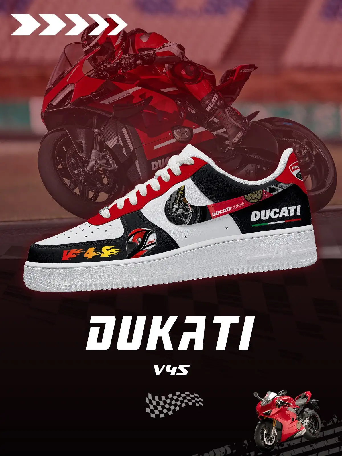 Duca V4 SP V.1 Custom Sneakers