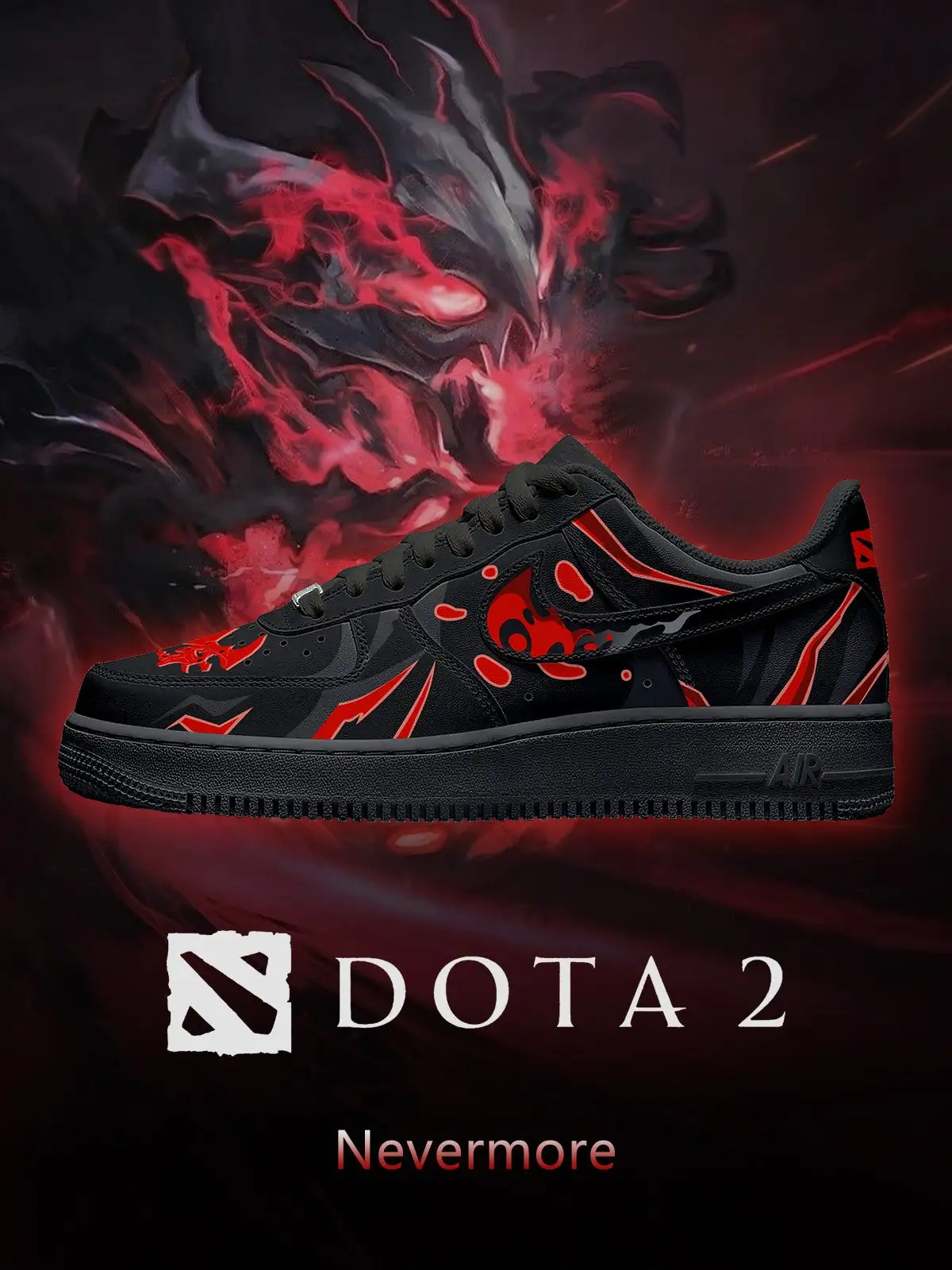 Nevermore V.1 Custom Sneakers