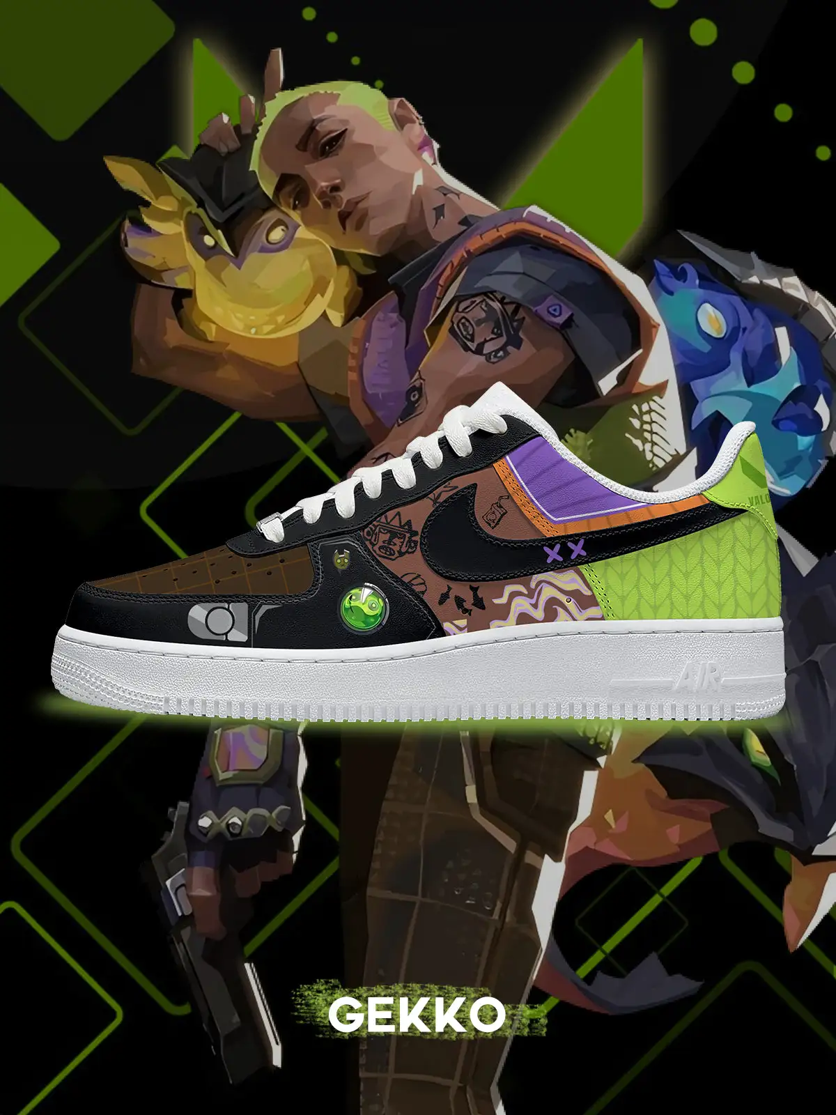 Gekko V.1 Custom Sneakers