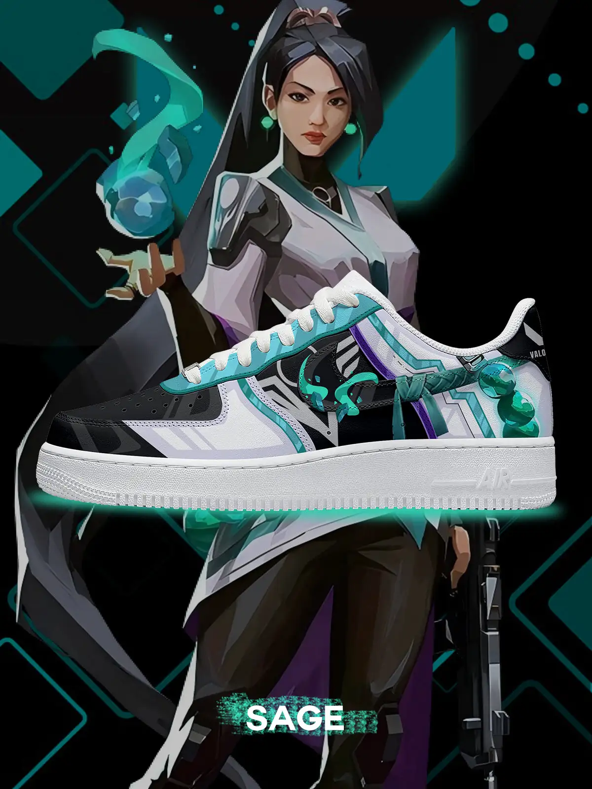 Sage V.1 Custom Sneakers