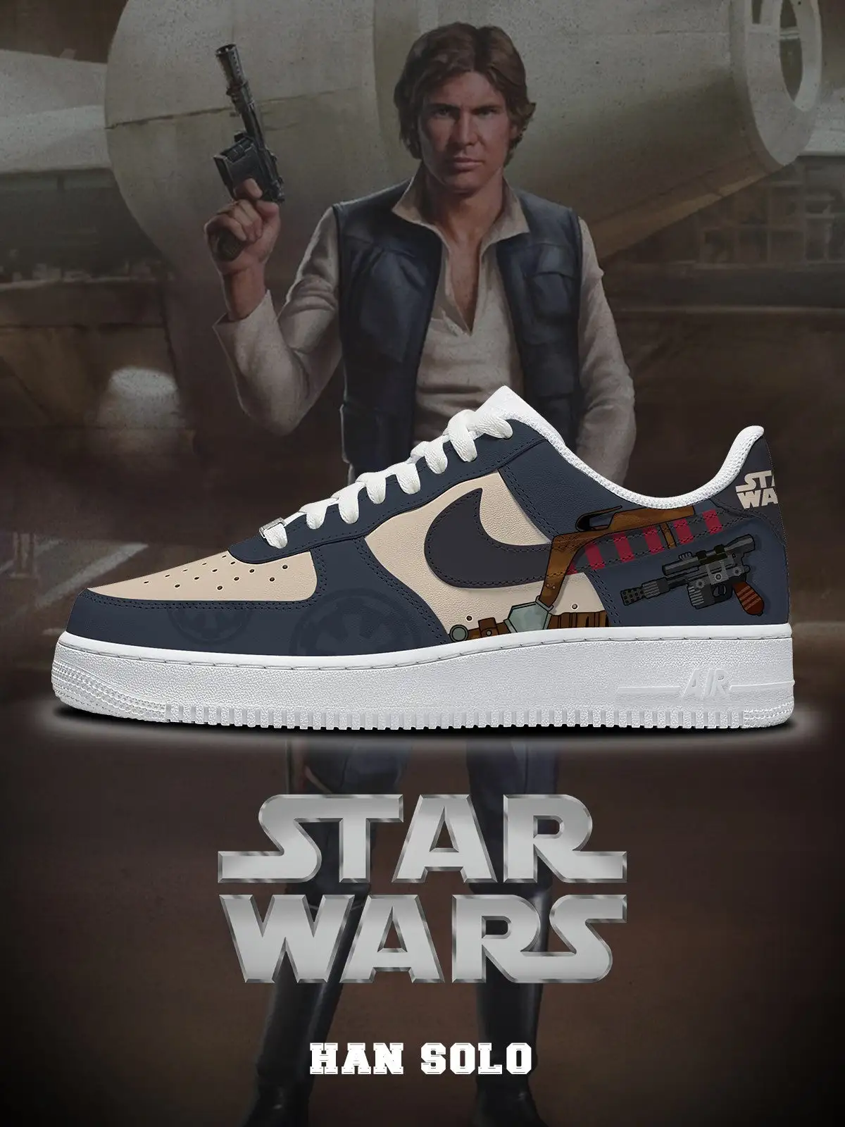 Han Solo V.1 Custom Sneakers