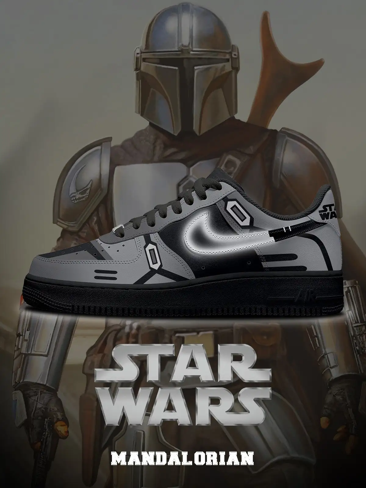 Mandalorian V.1 Custom Sneakers