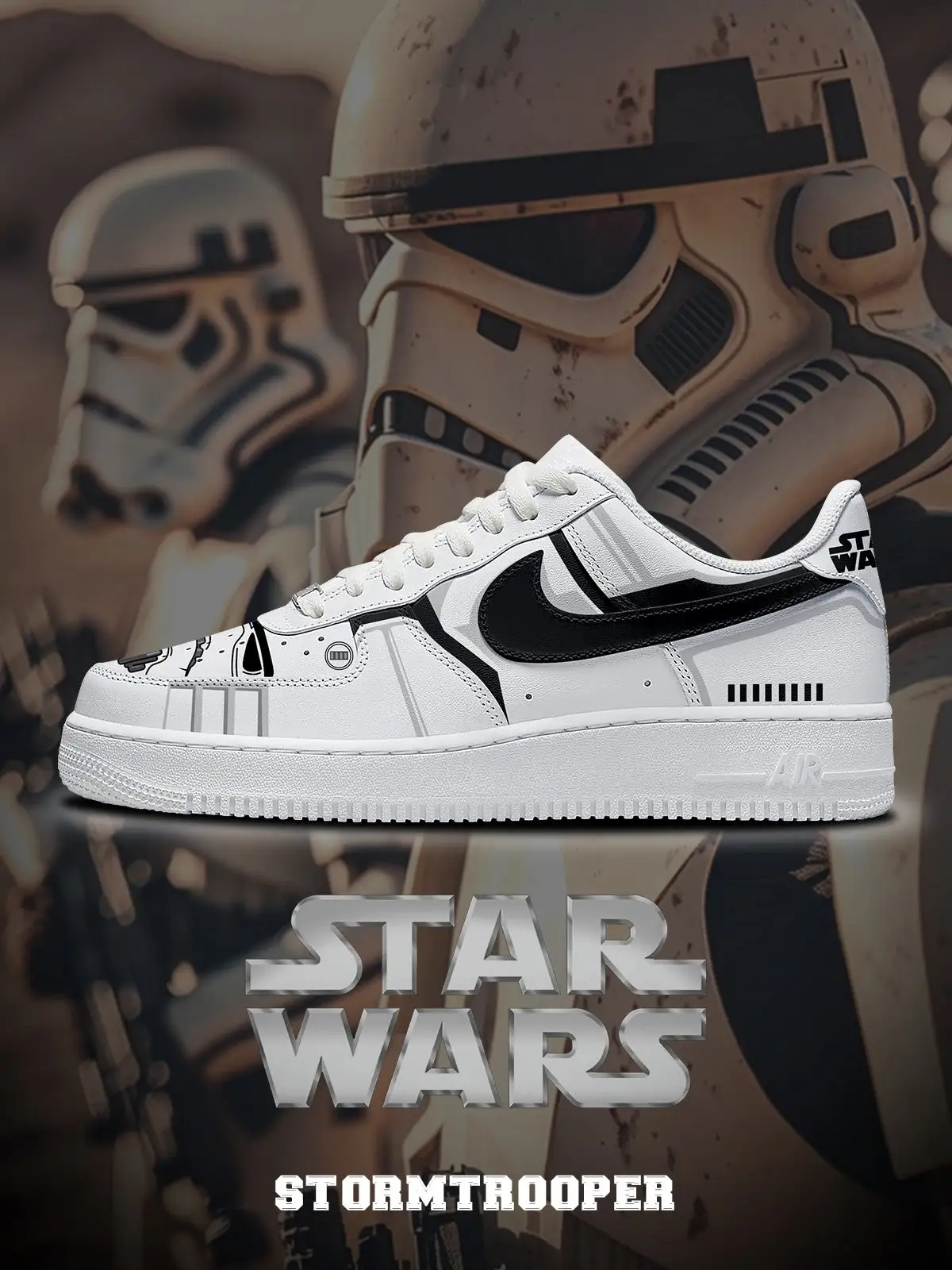 Stormtrooper V.1 Custom Sneakers