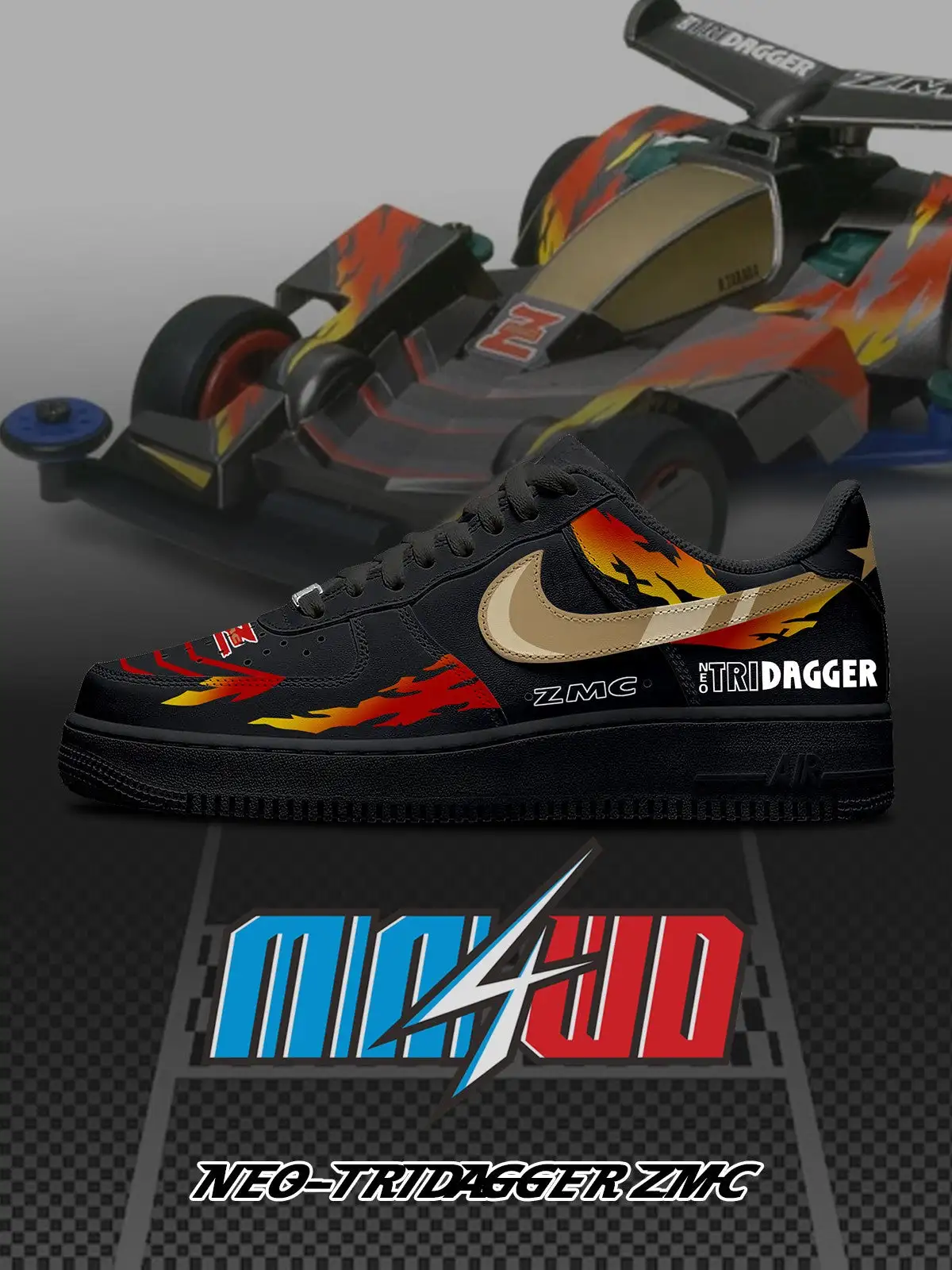 Neo-Tridagger ZMC V.1 Custom Sneakers