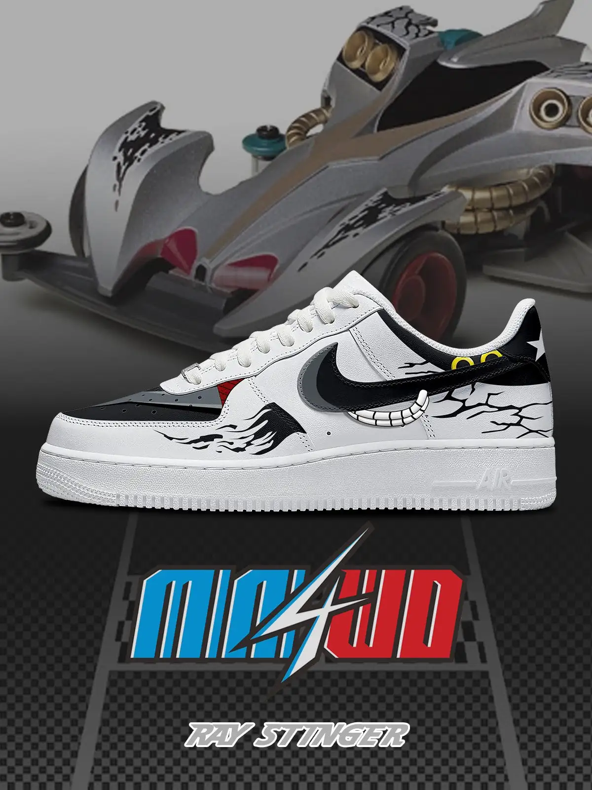 Ray Stinger V.1 Custom Sneakers