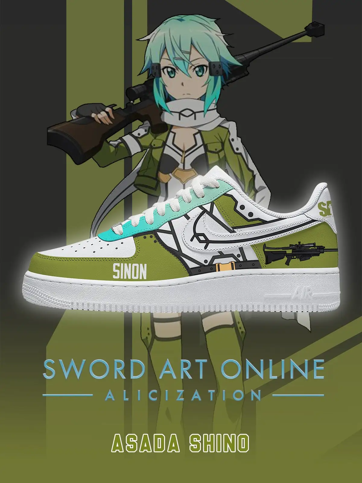 Asada Shino V.1 Custom Sneakers