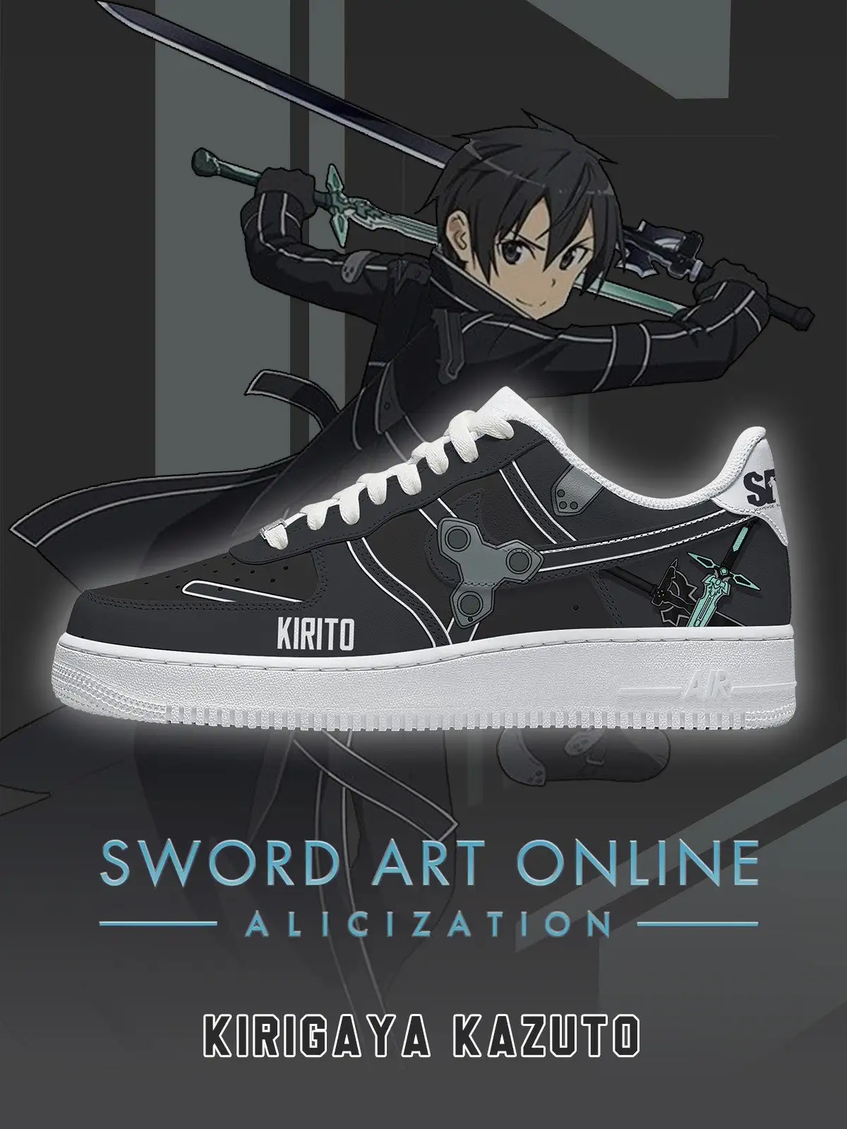 Kirigaya Kazuto V.1 Custom Sneakers