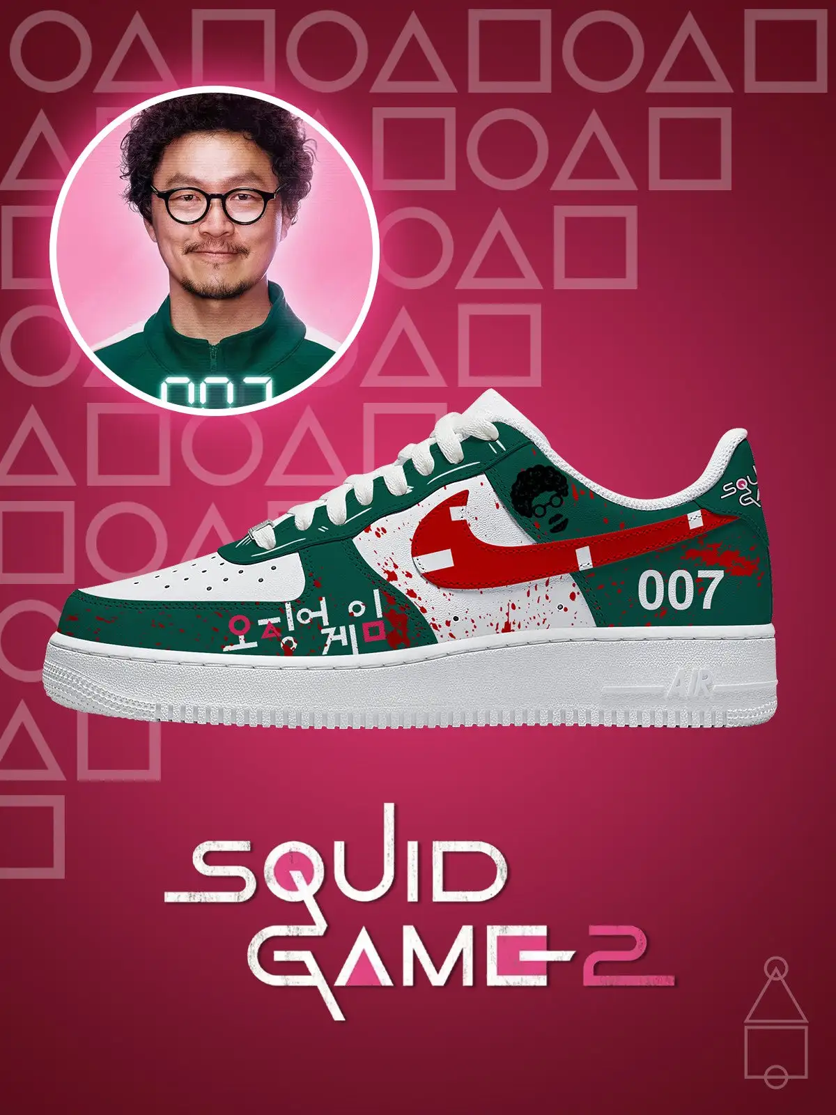 Player 007 V.1 Custom Sneakers
