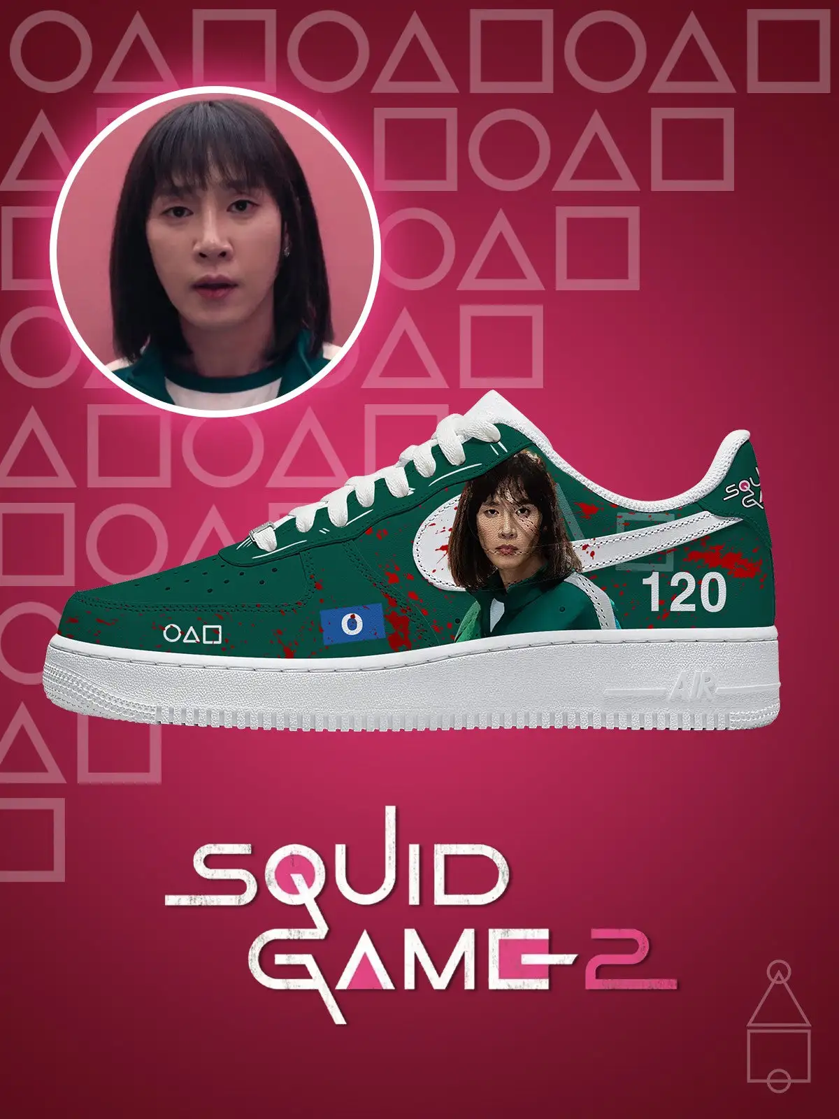 Player 120 V.1 Custom Sneakers