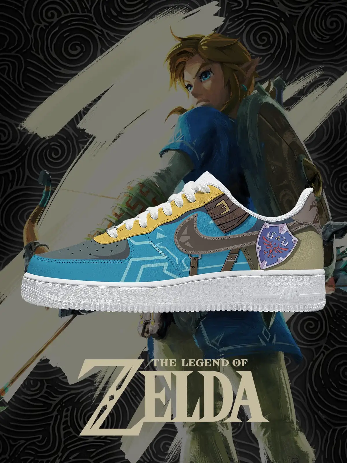 Link-Botw V.2 Custom Sneakers