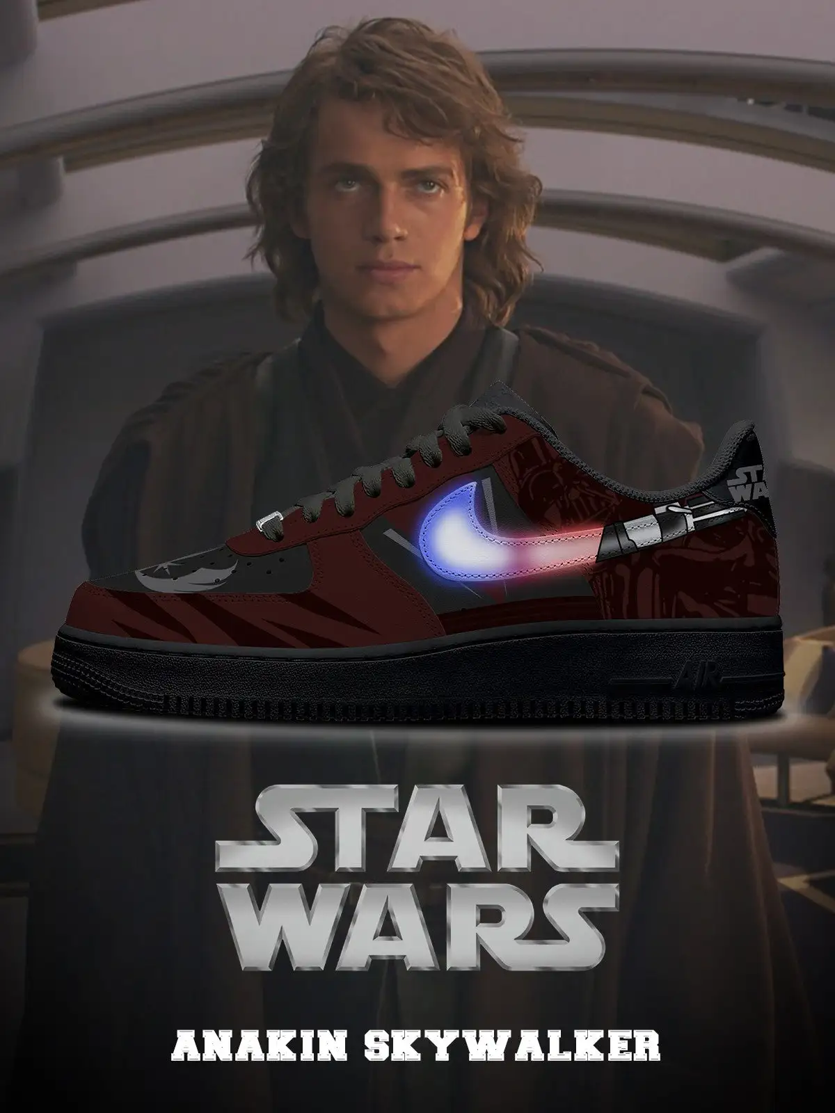 Anakin Skywalker V.1 Custom Sneakers