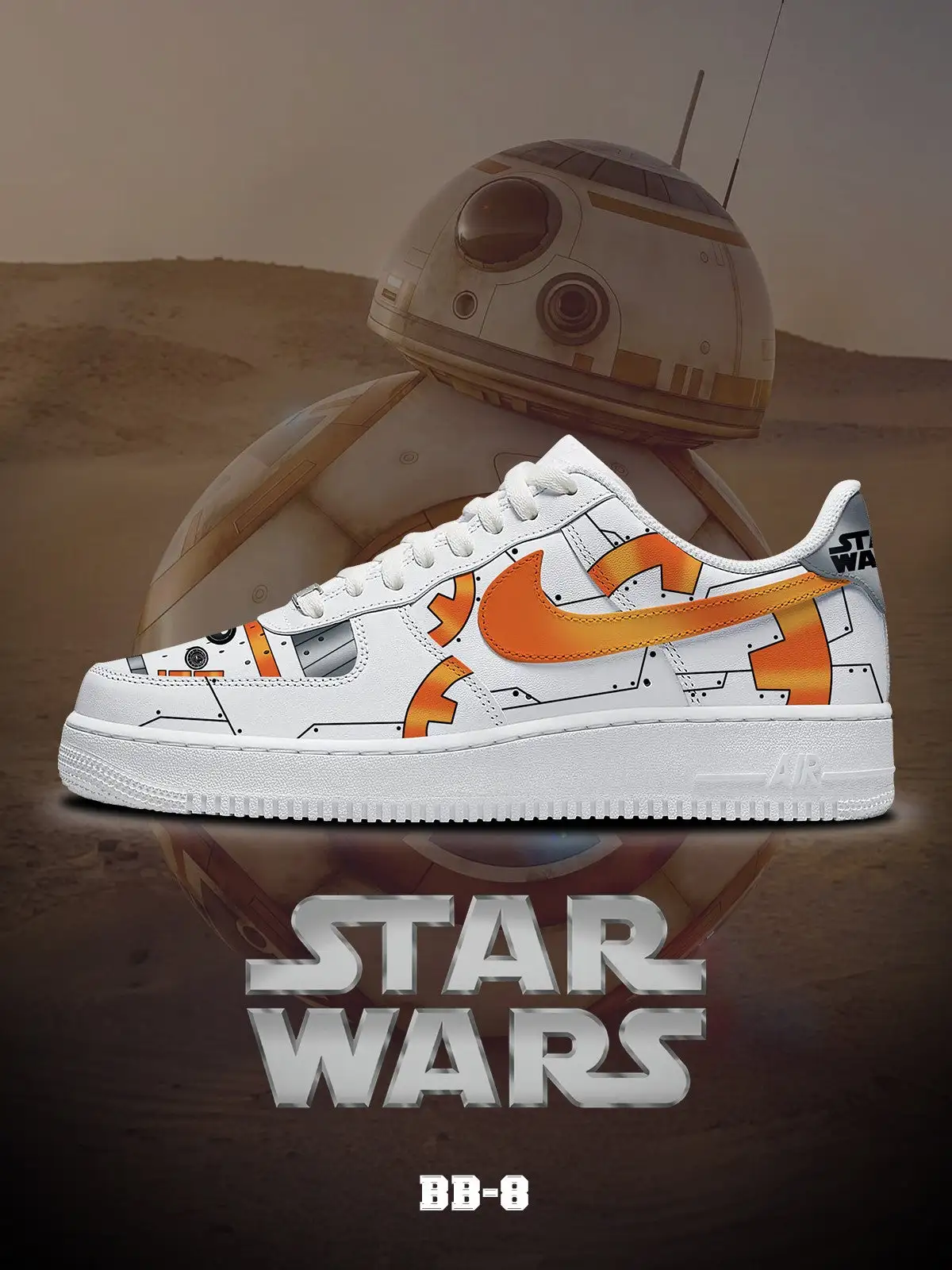 BB-8 V.1 Custom Sneakers