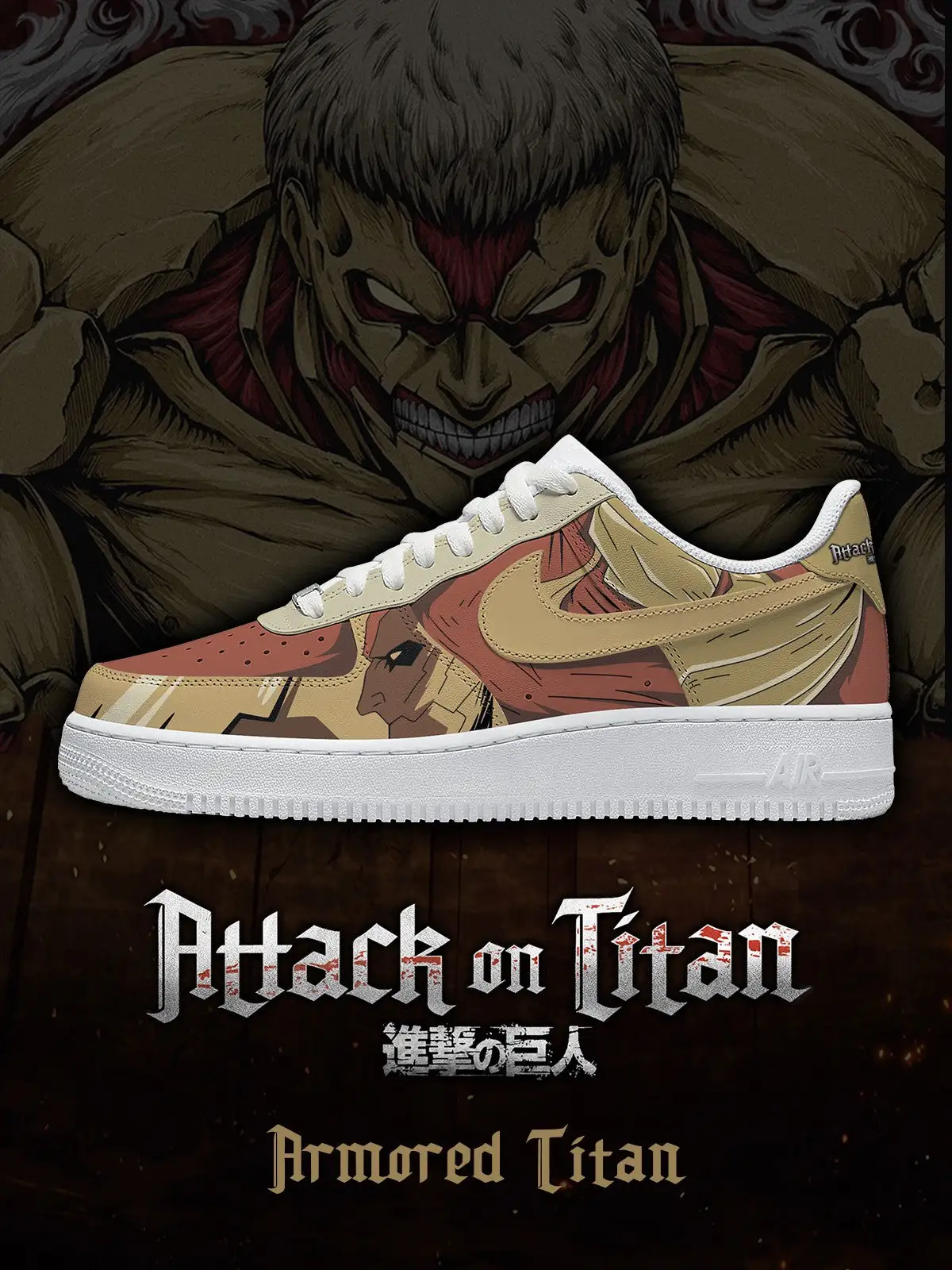 Armored Titan V.2 Custom Sneakers