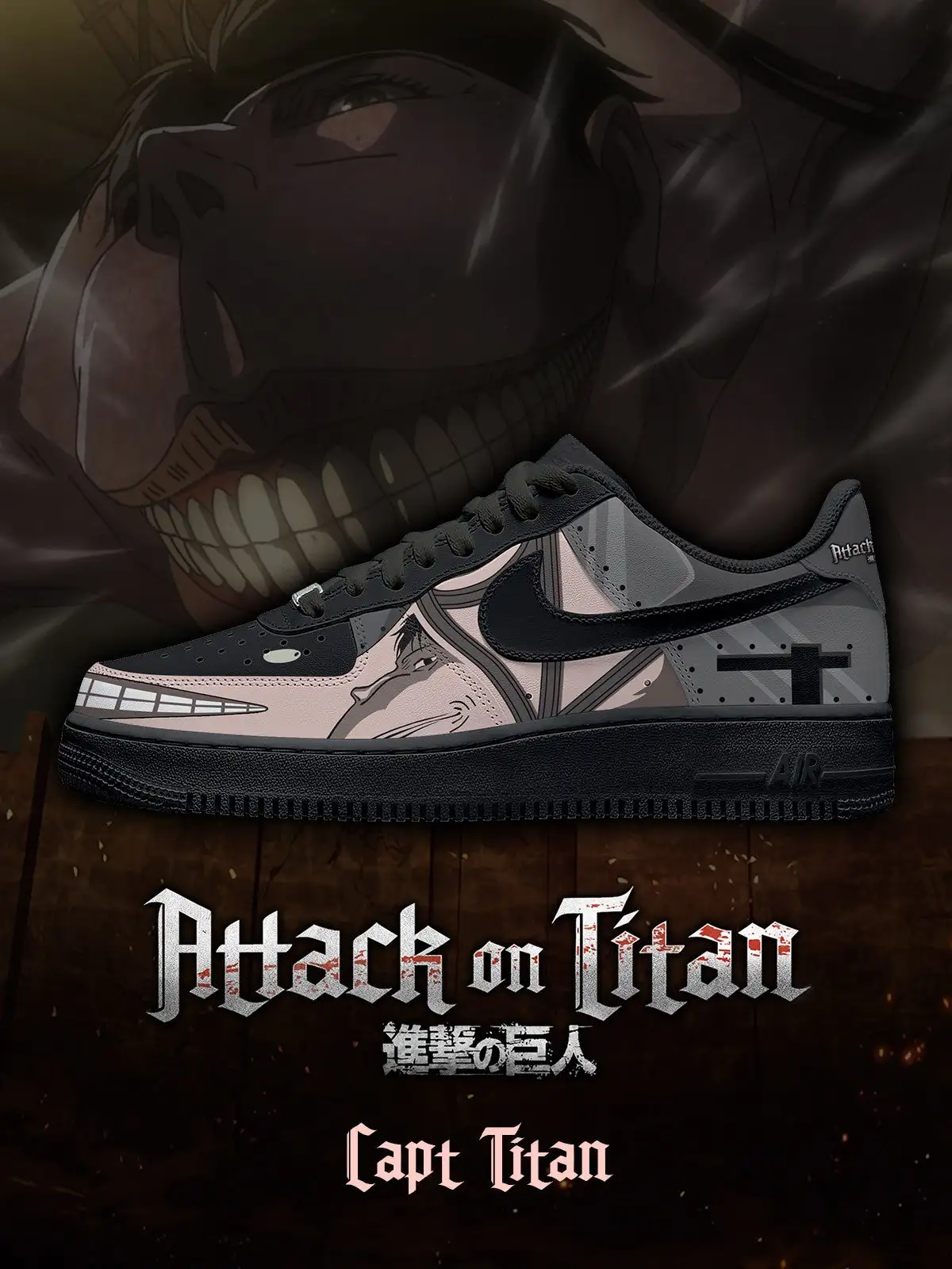 Capt Titan V.2 Custom Sneakers