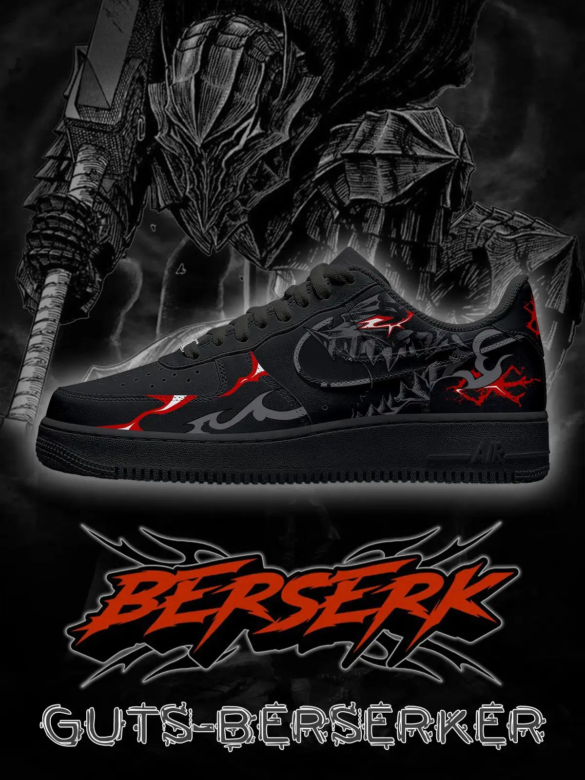 Guts Berserker V.5 Custom Sneakers