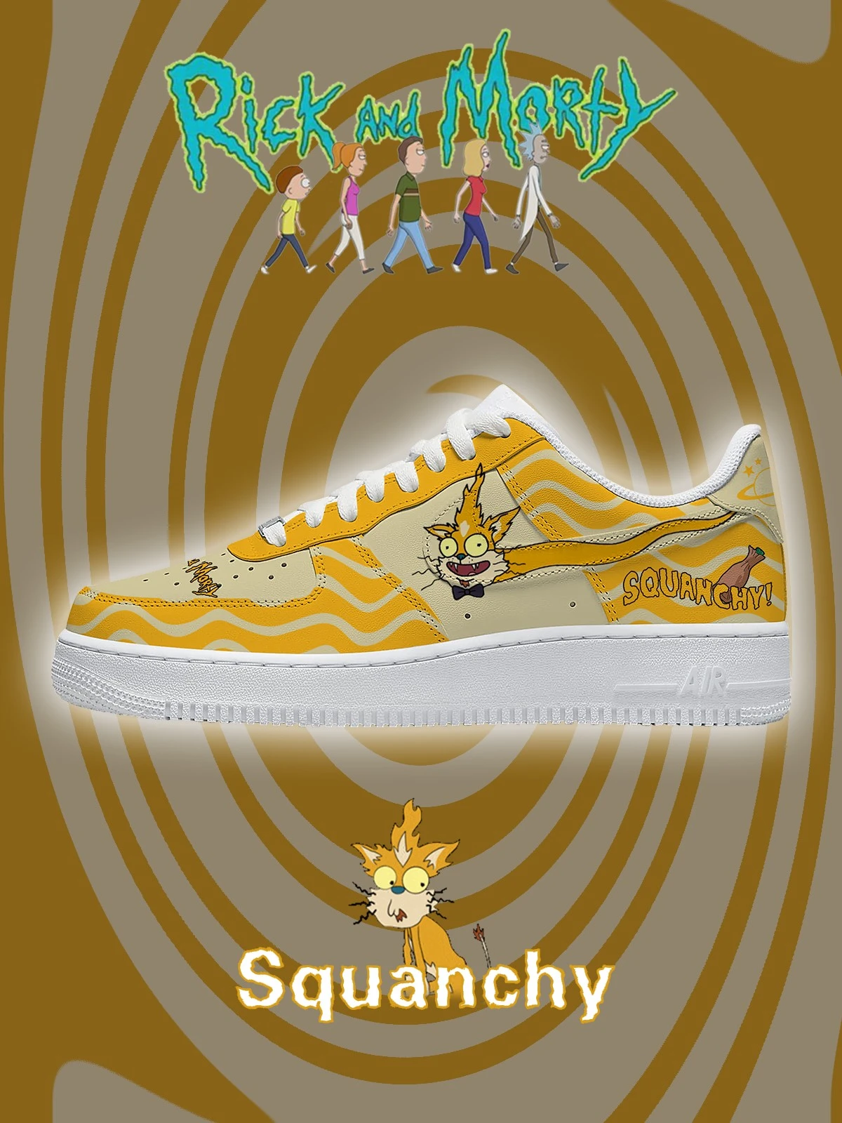 Squanchy V.2 Custom Sneakers