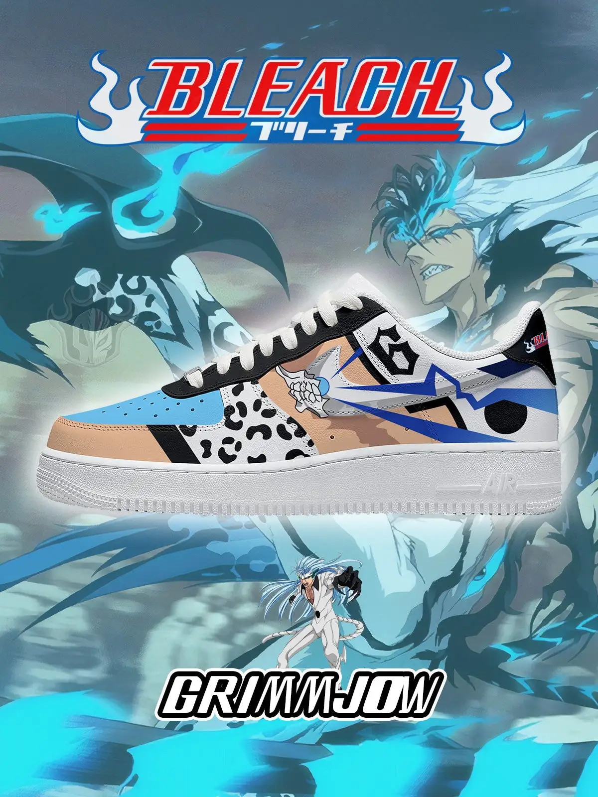 Grimmjow V.2 Custom Sneakers
