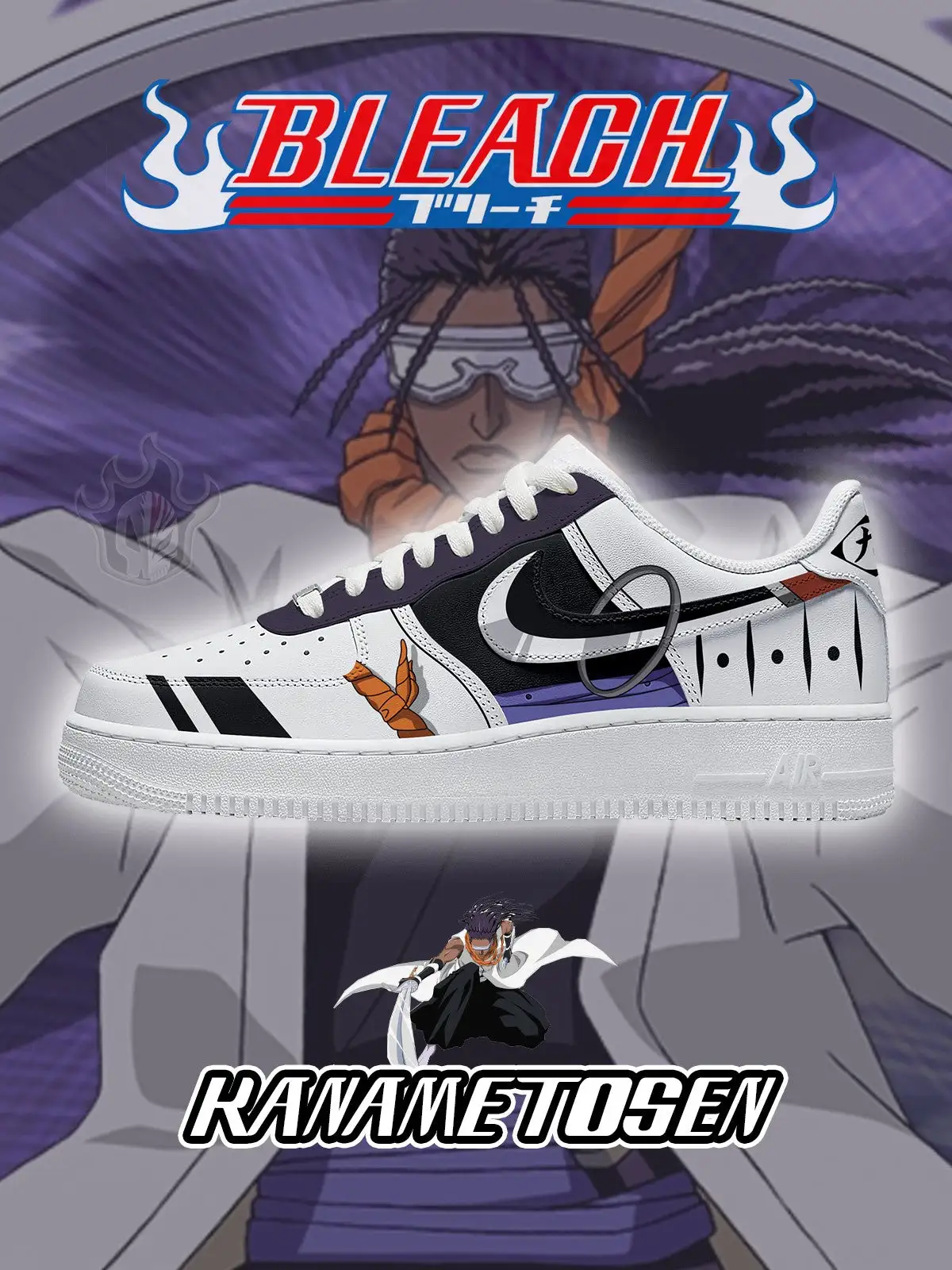 Kaname Tosen V.2 Custom Sneakers
