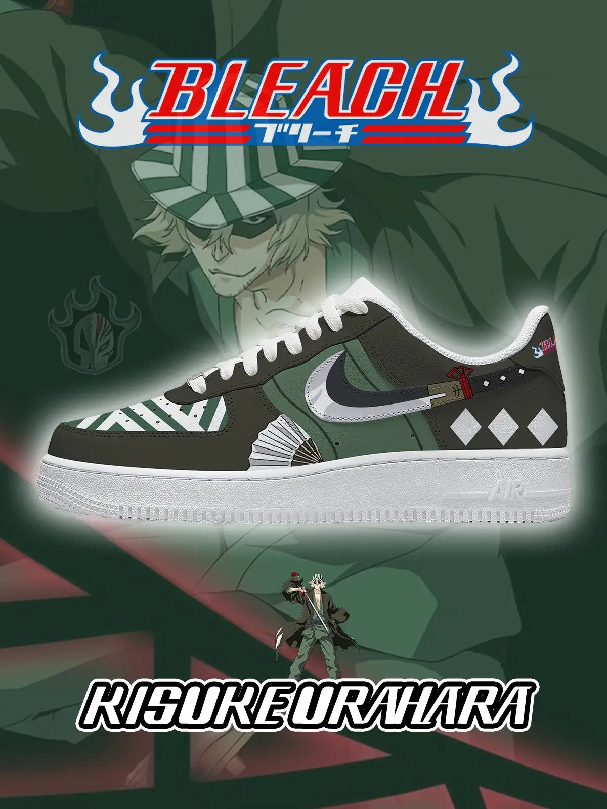 Kisuke Urahara V.2 Custom Sneakers