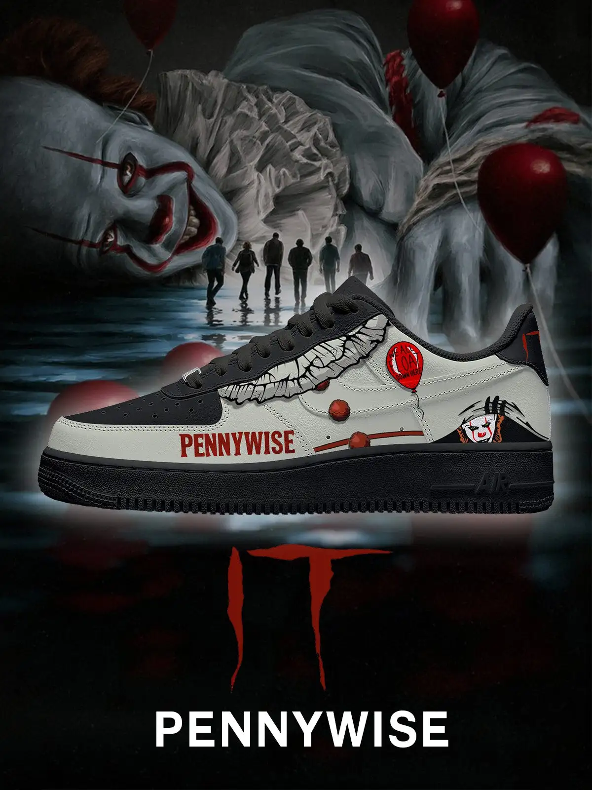 Pennywise V.2 Custom Sneakers