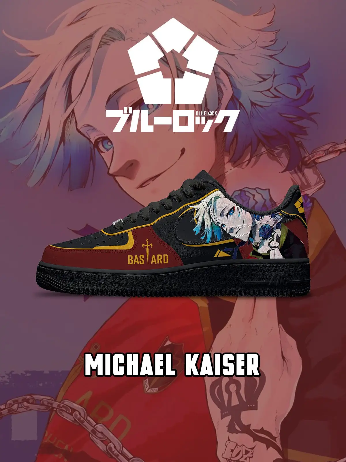 Michael Kaiser V.4 Custom Sneakers