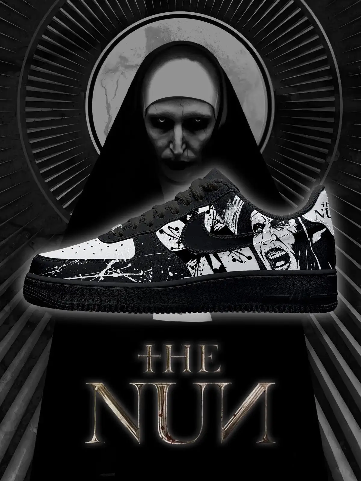 The Nun V.1 Custom Sneakers