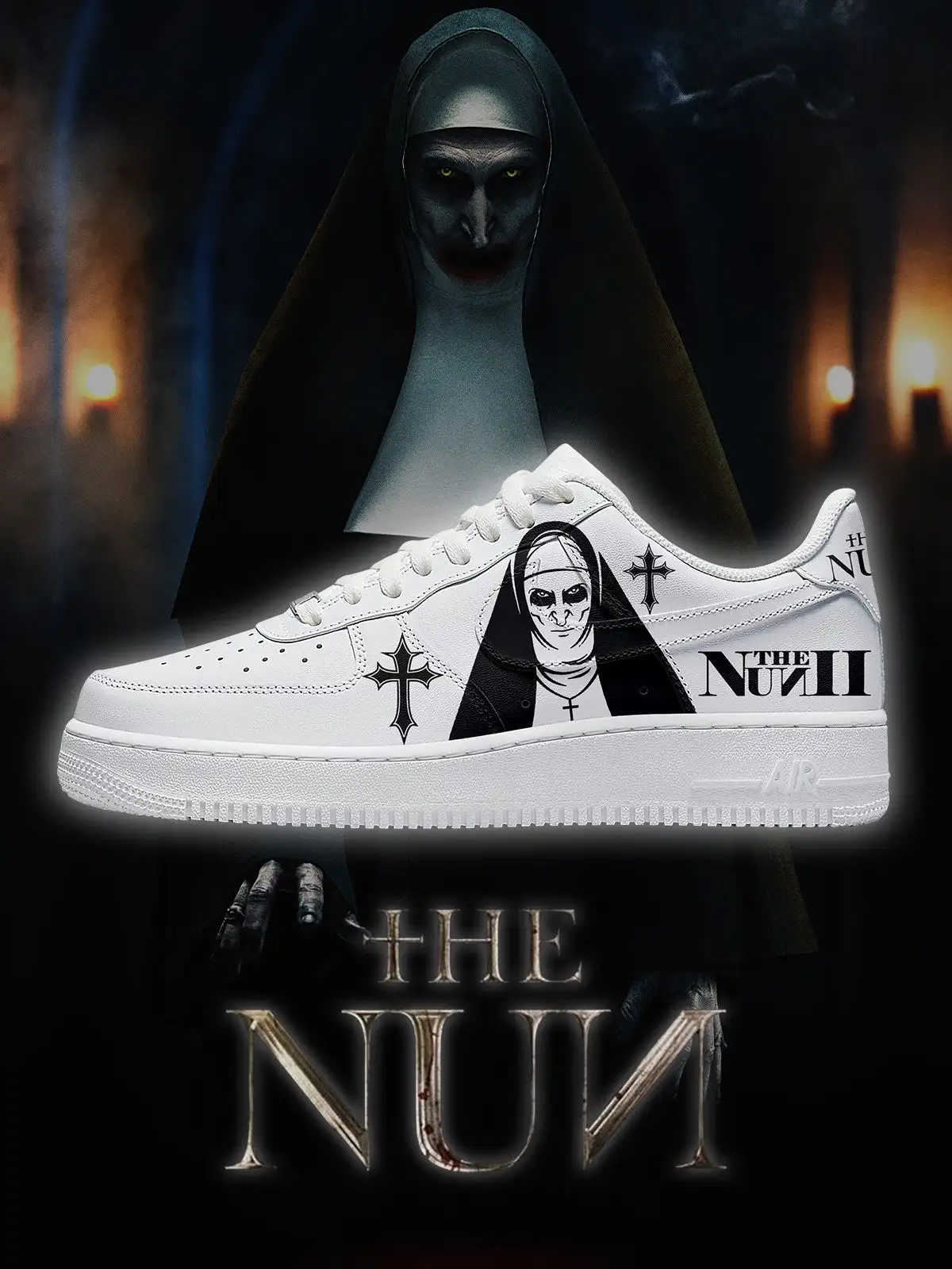 The Nun V.2 Custom Sneakers