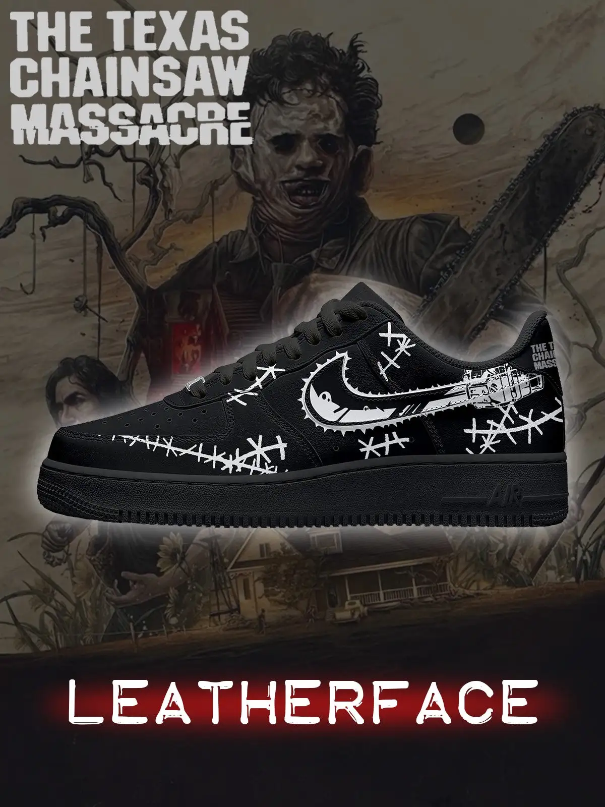 Leatherface V.3 Custom Sneakers