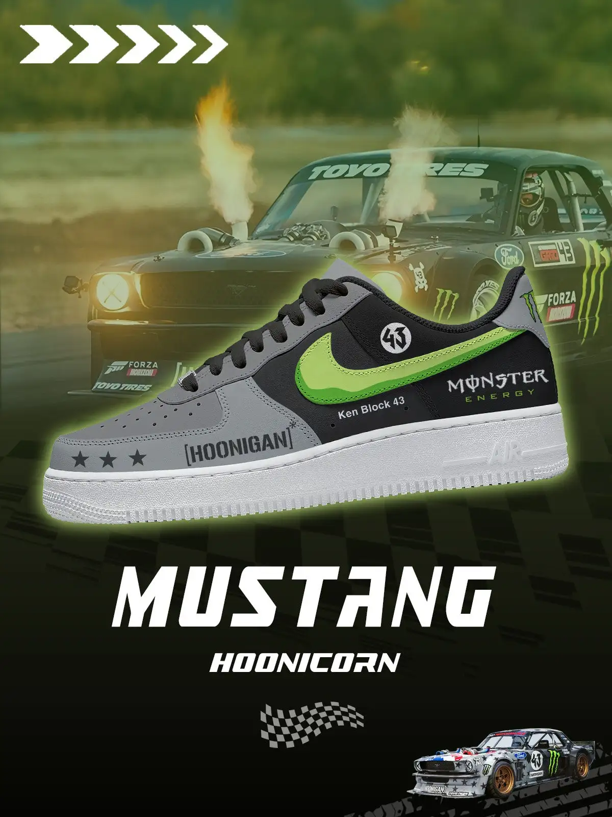 Ken Block Hoonicorn V.1 Custom Sneakers