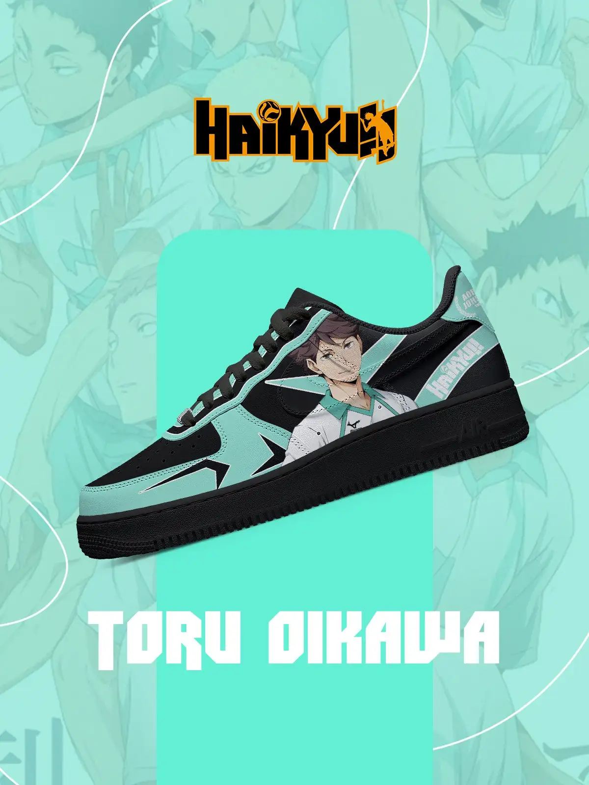 Toru Oikawa V.1 Custom Sneakers