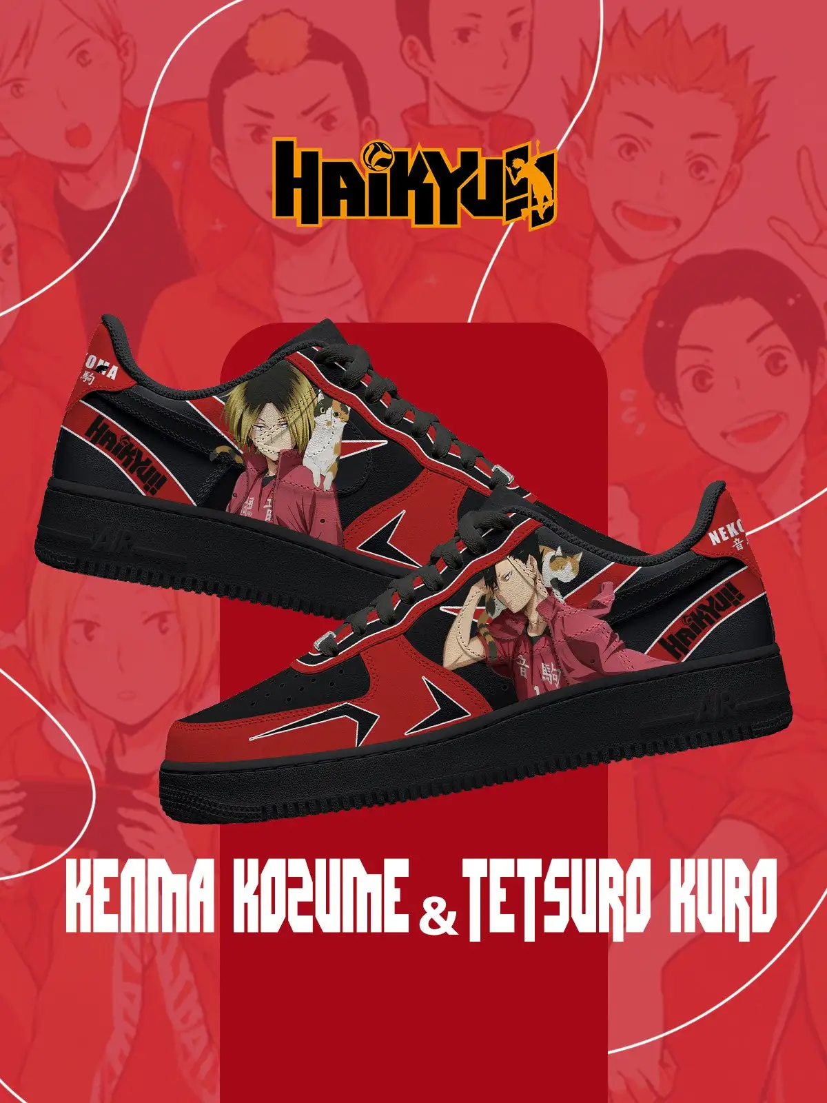 KuroKen V.1 Custom Sneakers