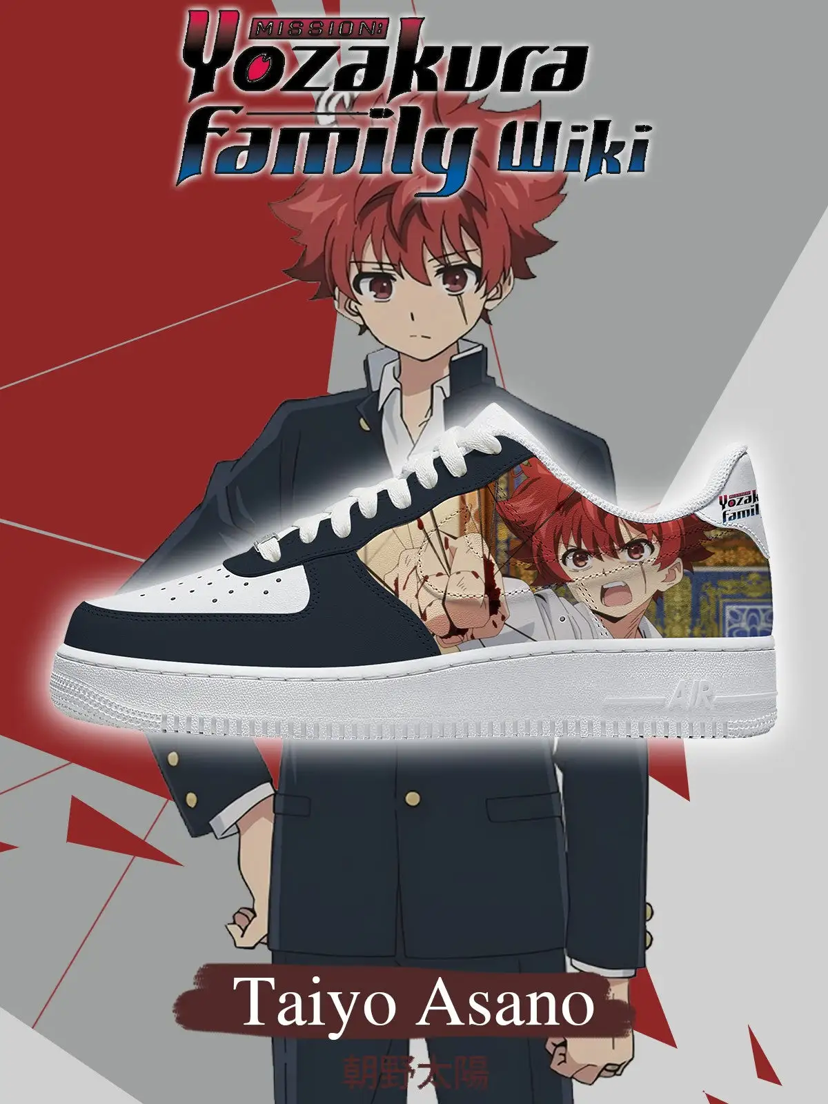 Taiyo Asano V.1 Custom Sneakers
