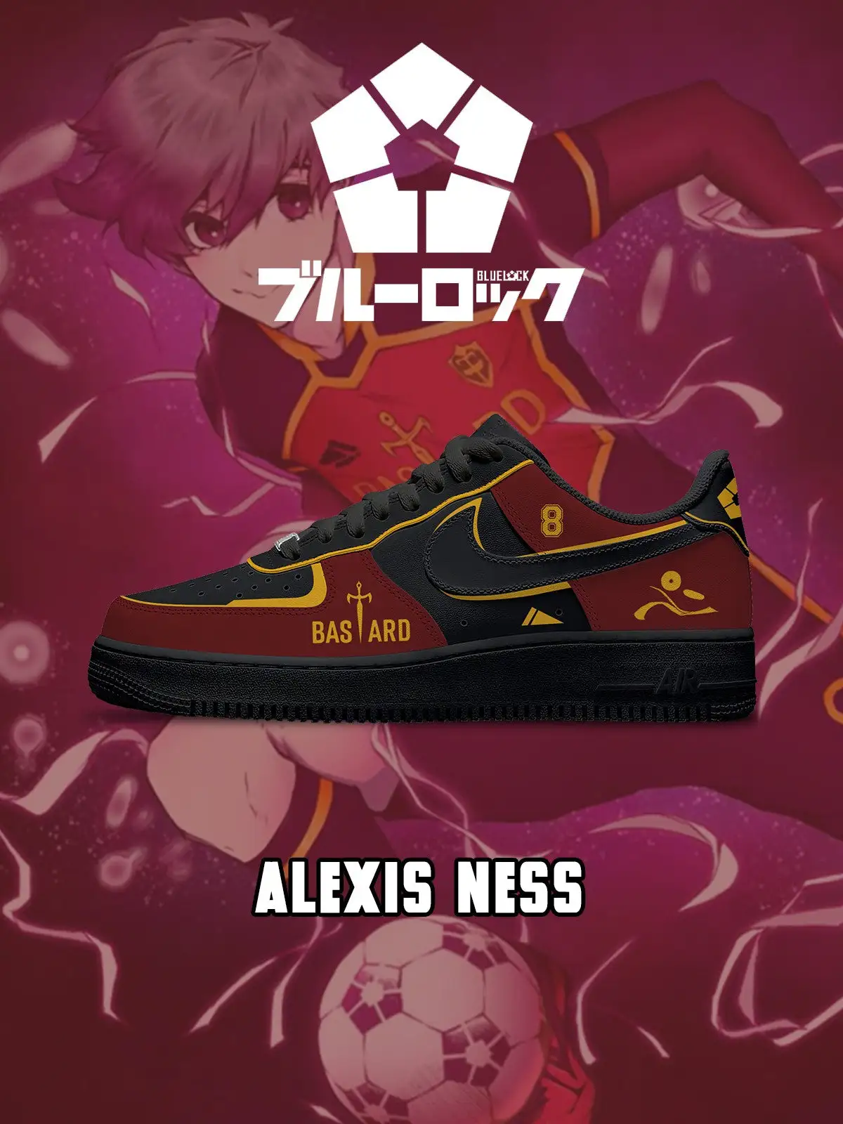 Alexis Ness V.2 Custom Sneakers