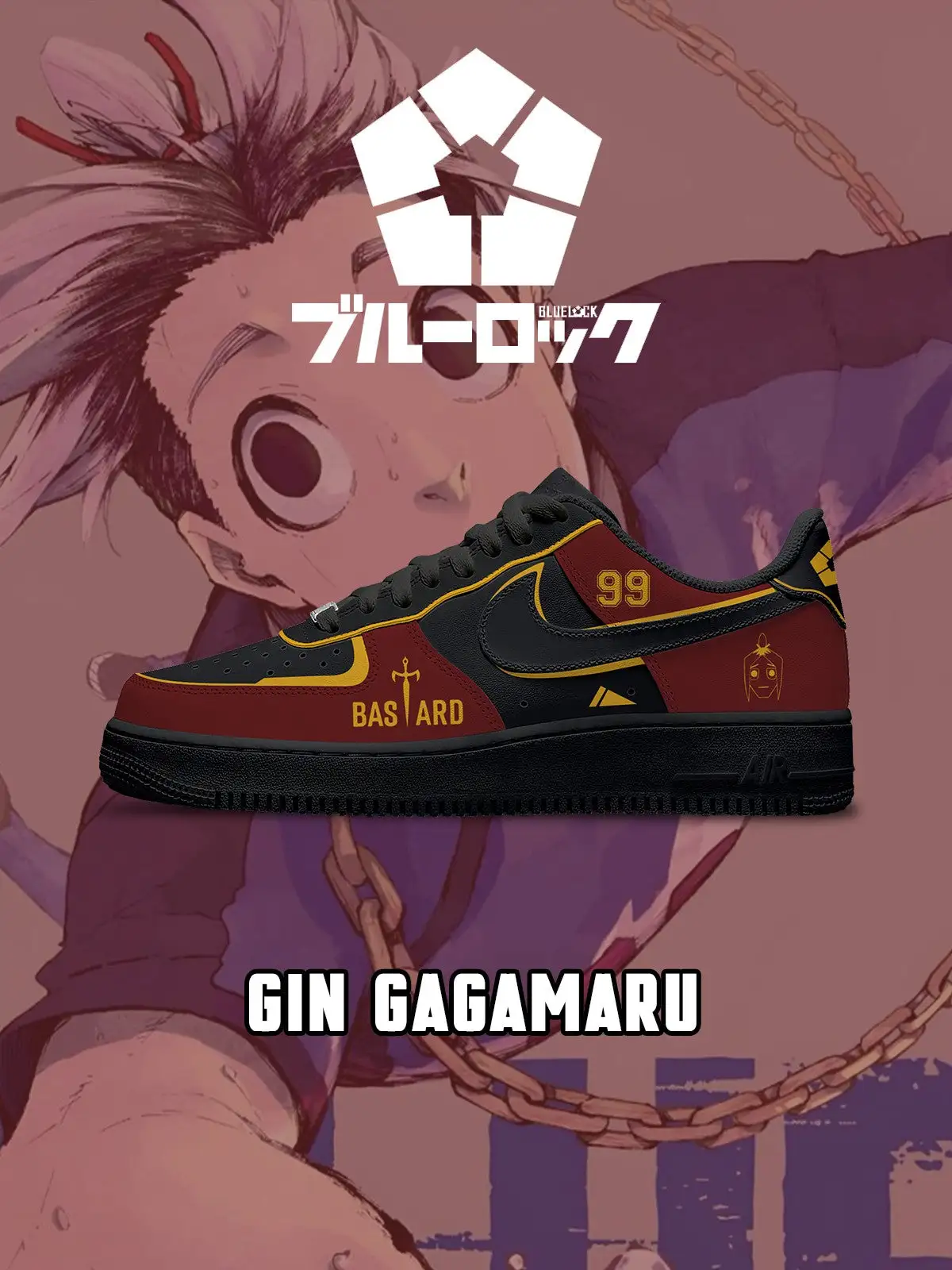 Gin Gagamaru V.2 Custom Sneakers