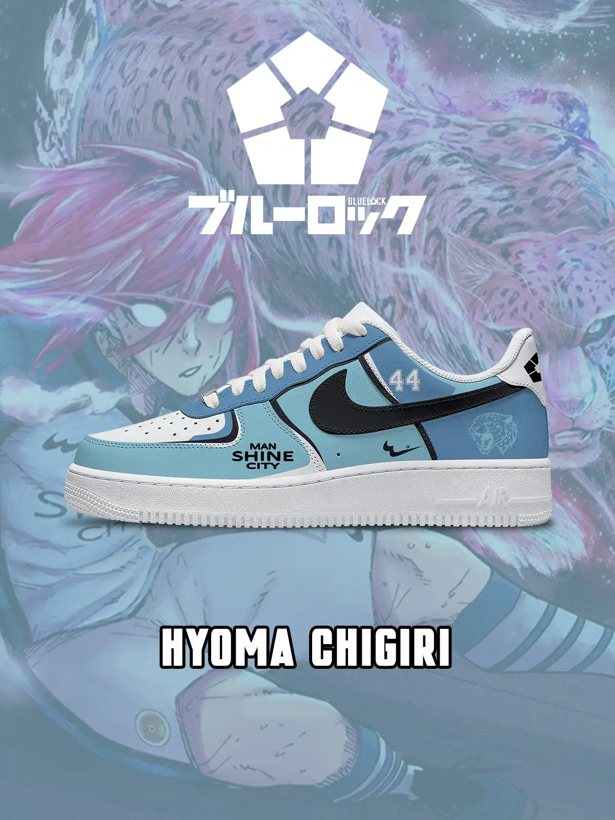 Hyoma Chigiri V.2 Custom Sneakers