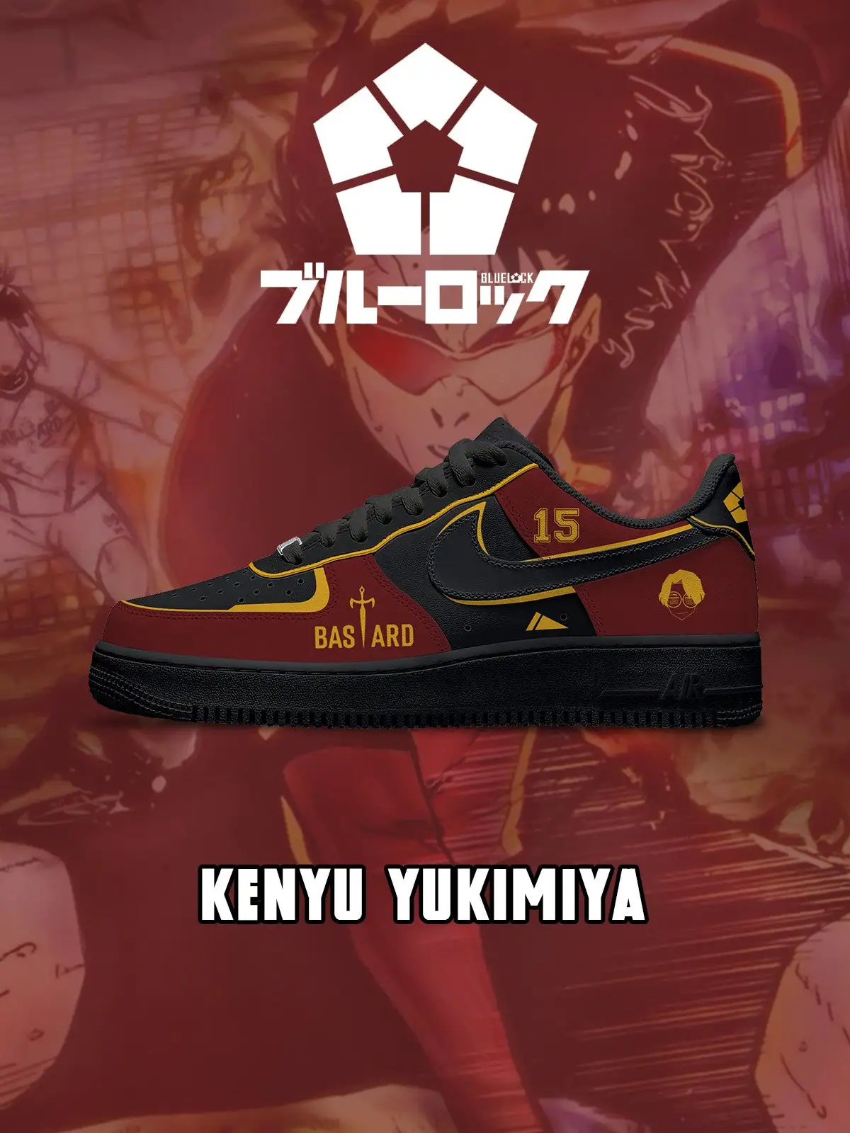 Kenyu Yukimiya V.2 Custom Sneakers
