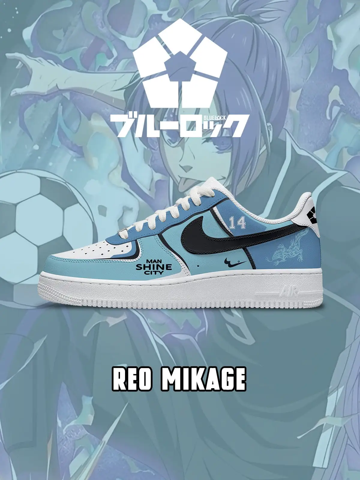 Reo Mikage V.2 Custom Sneakers
