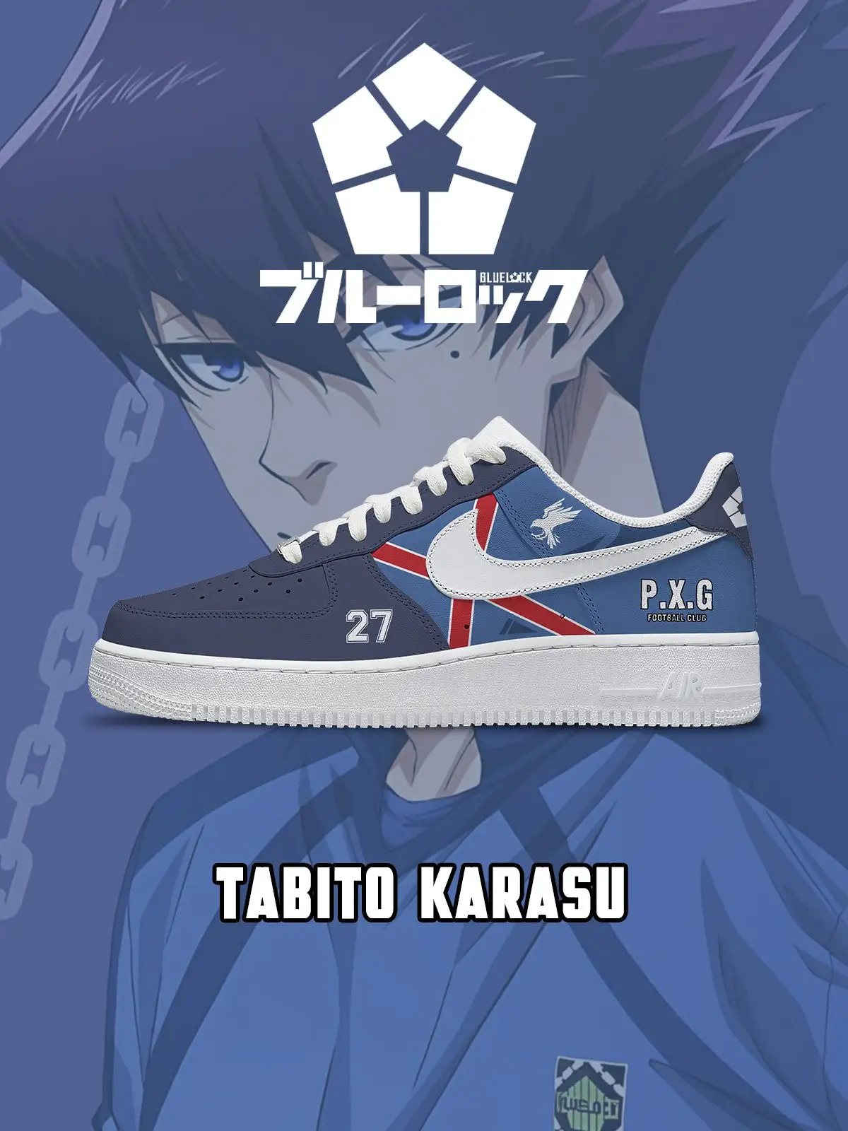 Tabito Karasu V.2 Custom Sneakers