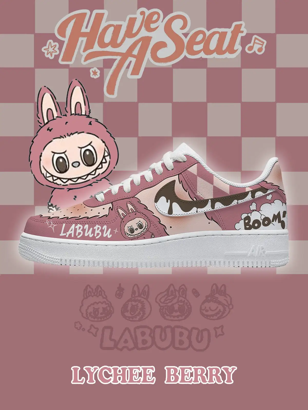Lychee Berry V.3 Custom Sneakers