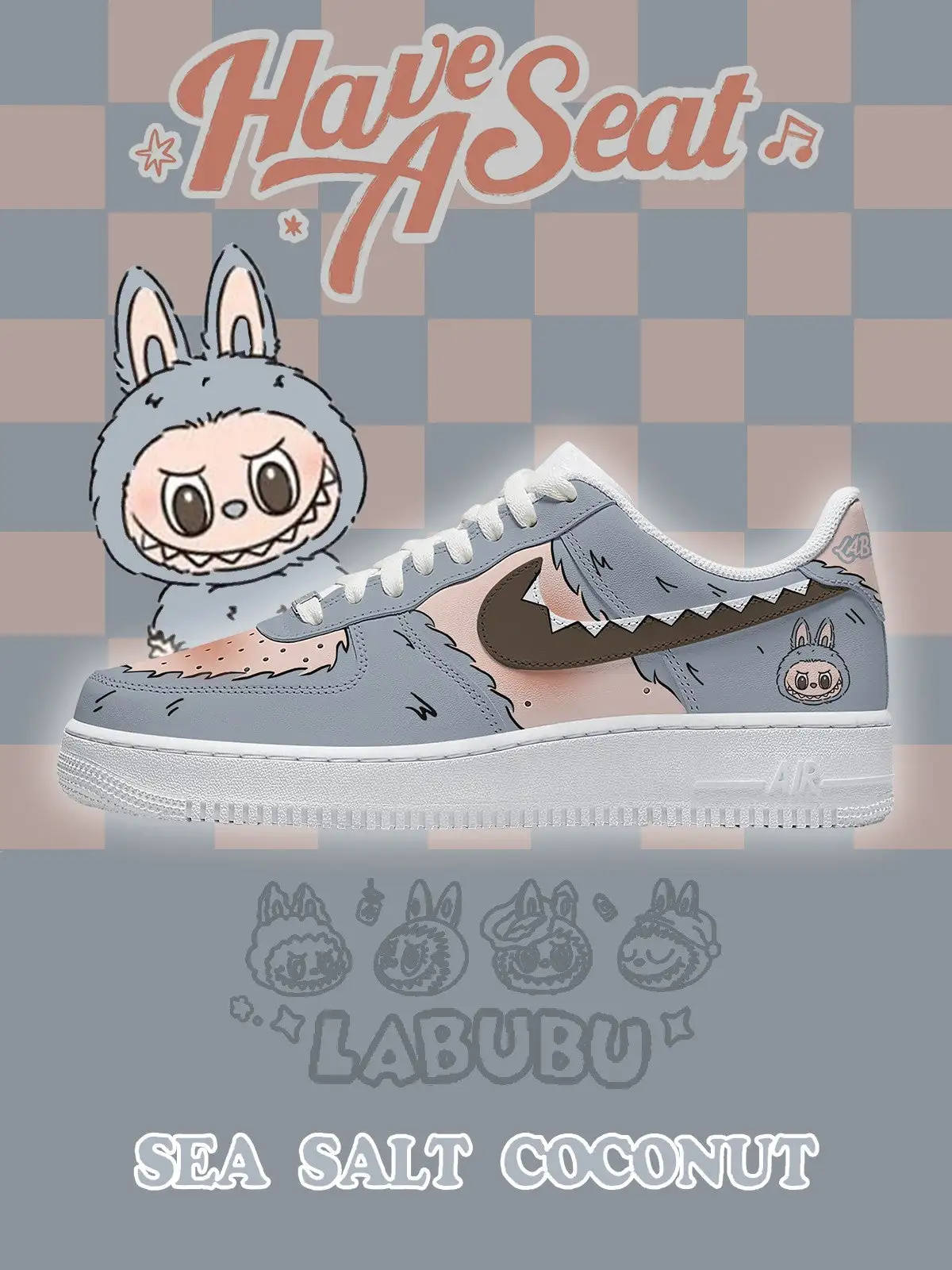 Sea Salt Coconut V.1 Custom Sneakers