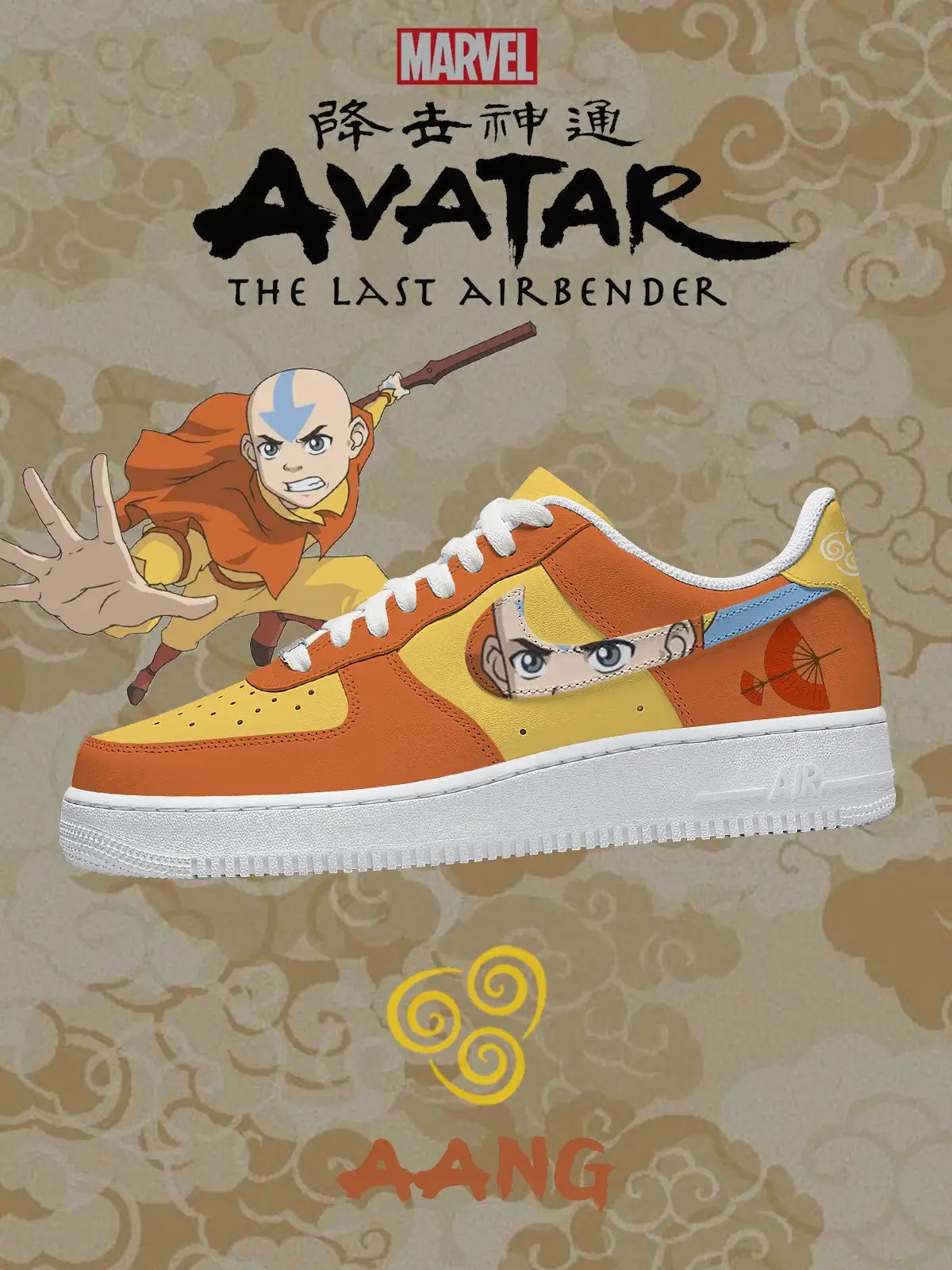 Aang V.1 Custom Sneakers