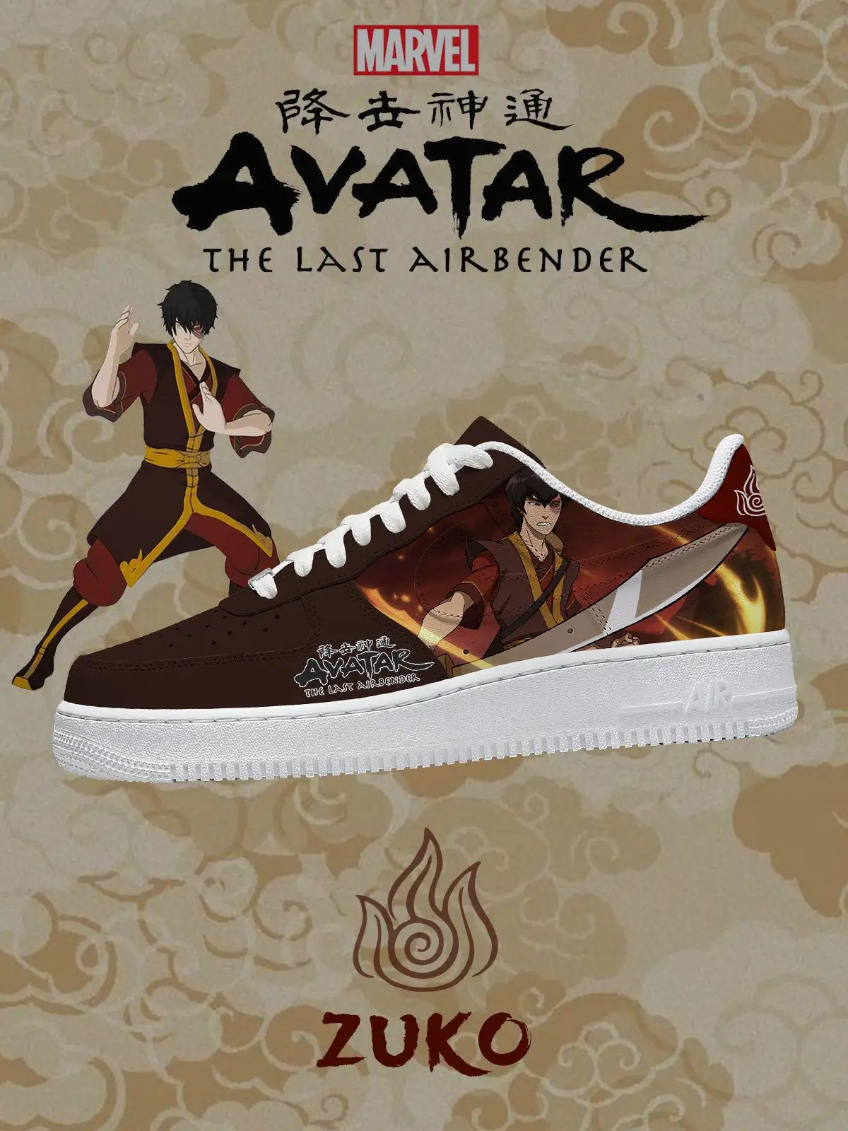 Zuko V.3 Custom Sneakers