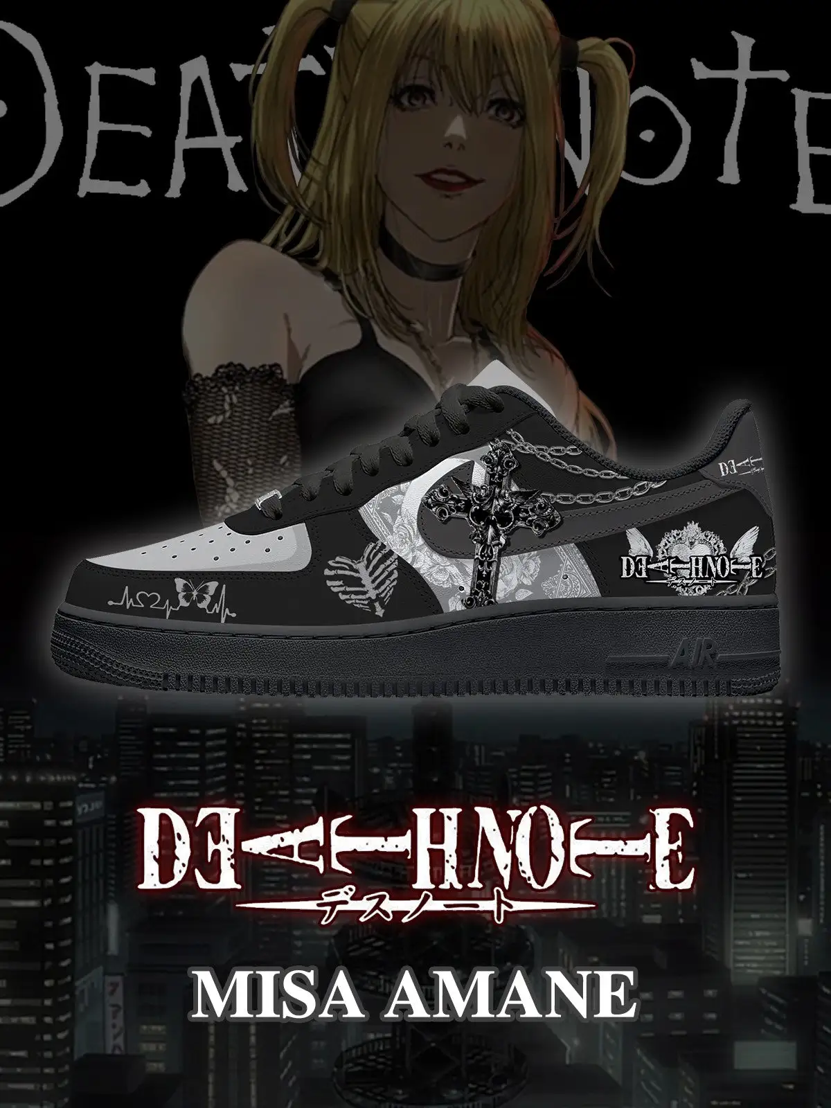 Misa Amane V.1 Custom Sneakers