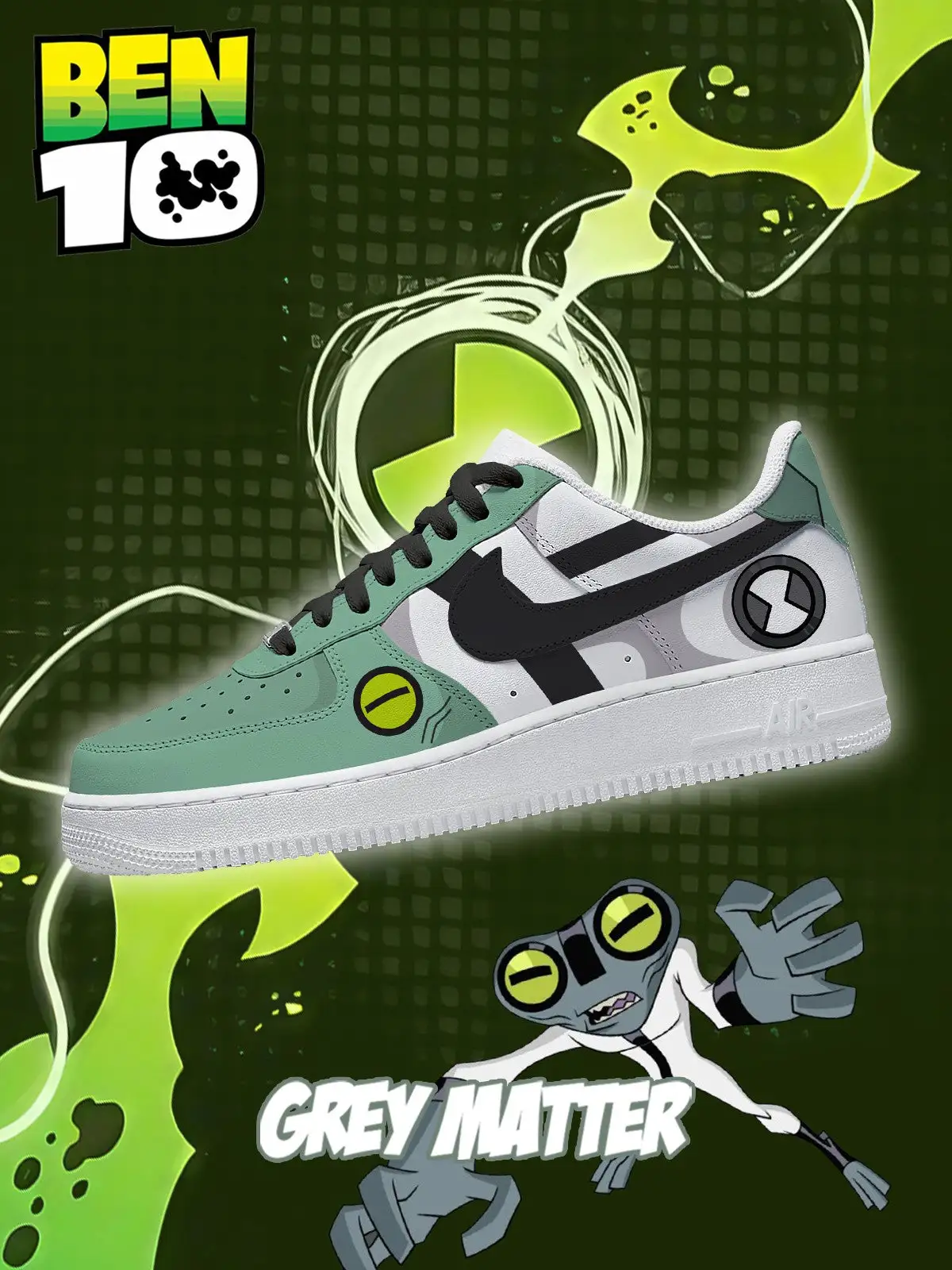 Grey Matter V.1 Custom Sneakers