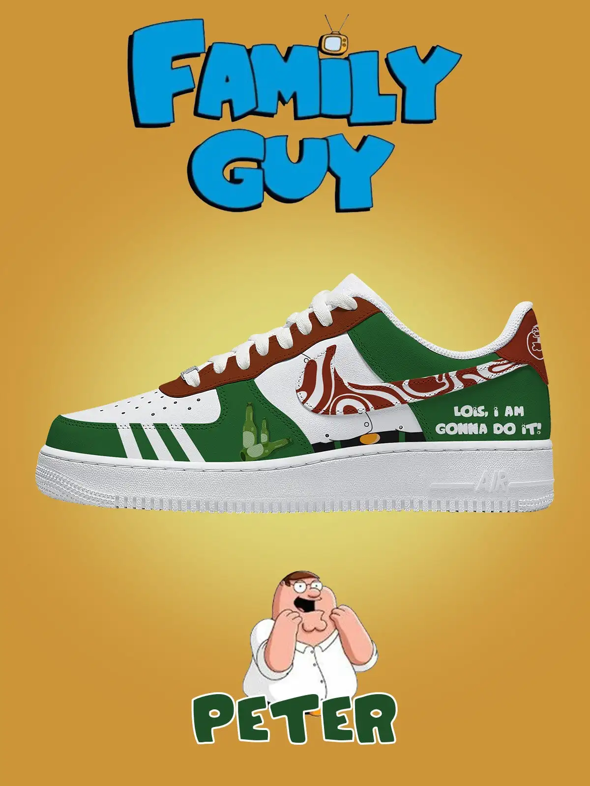 Peter Griffin V.1 Custom Sneakers