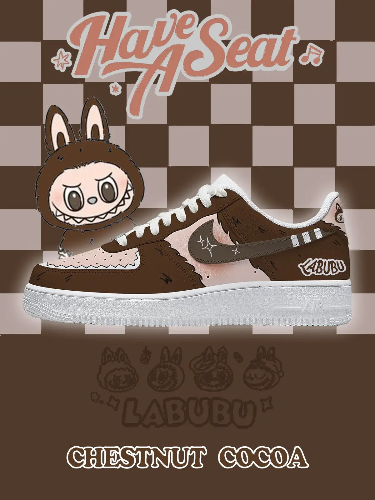 Chestnut Cocoa V.2 Custom Sneakers
