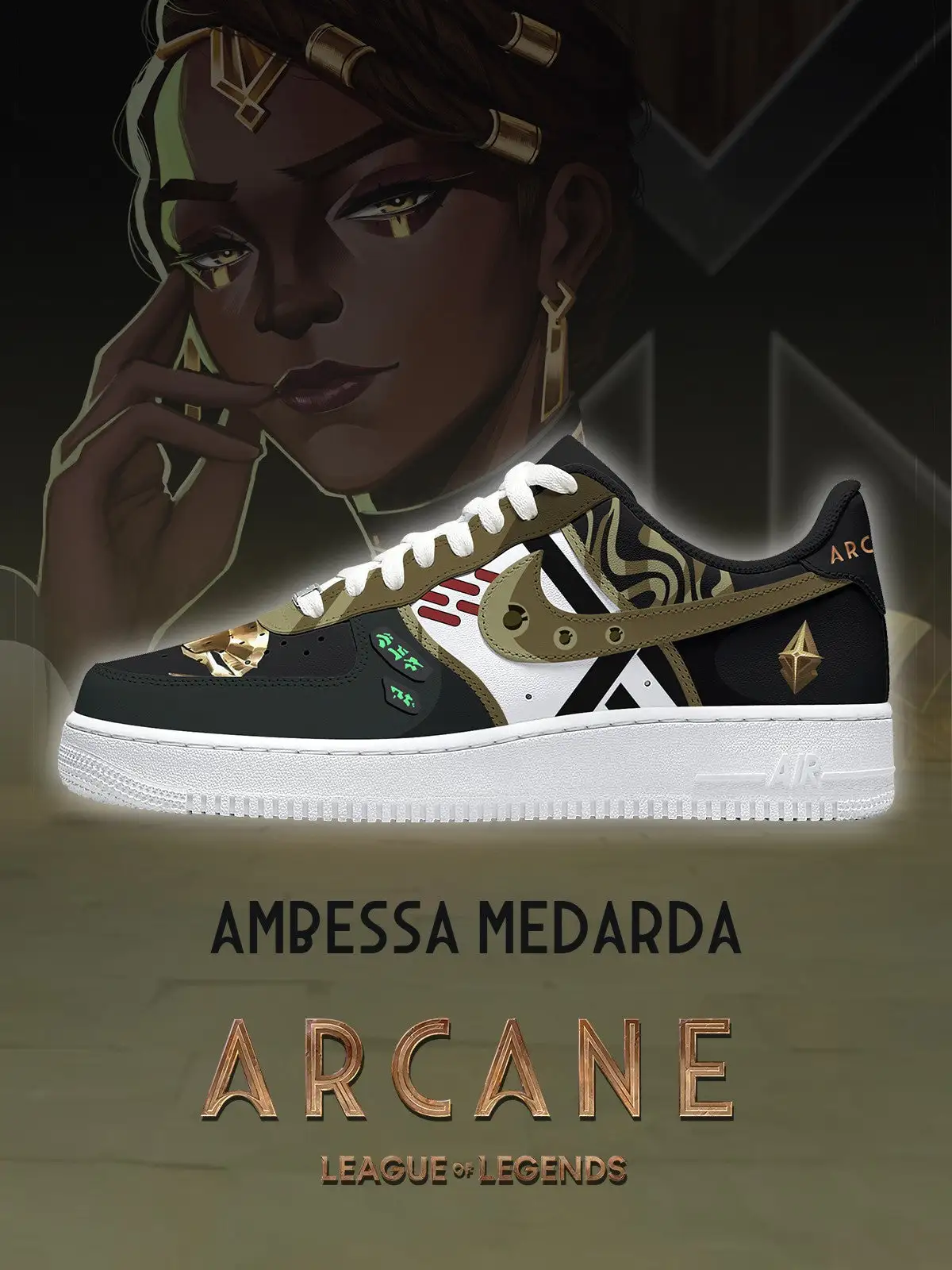 Ambessa Medarda V.1 Custom Sneakers